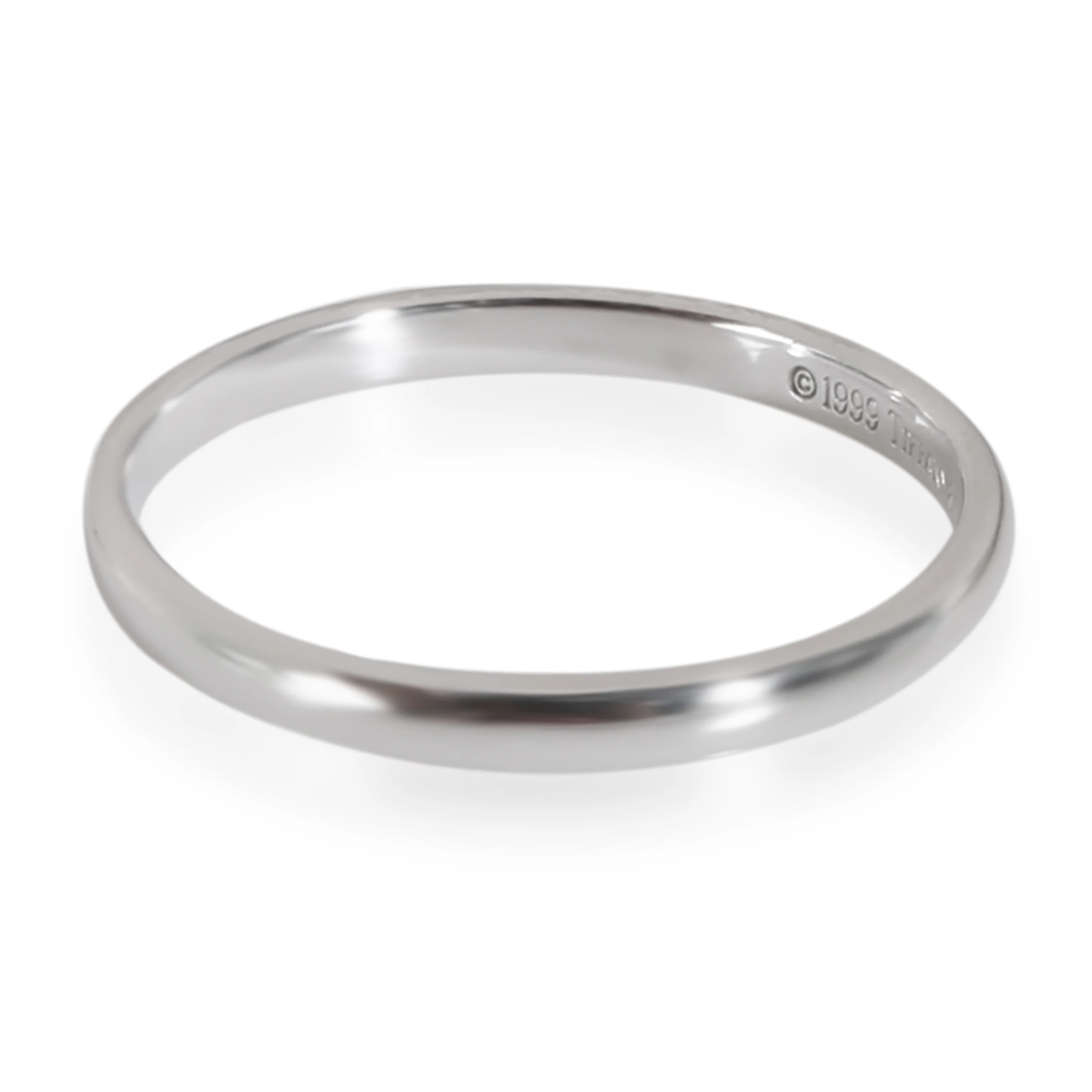 Forever Wedding Band in Platinum - Image 2