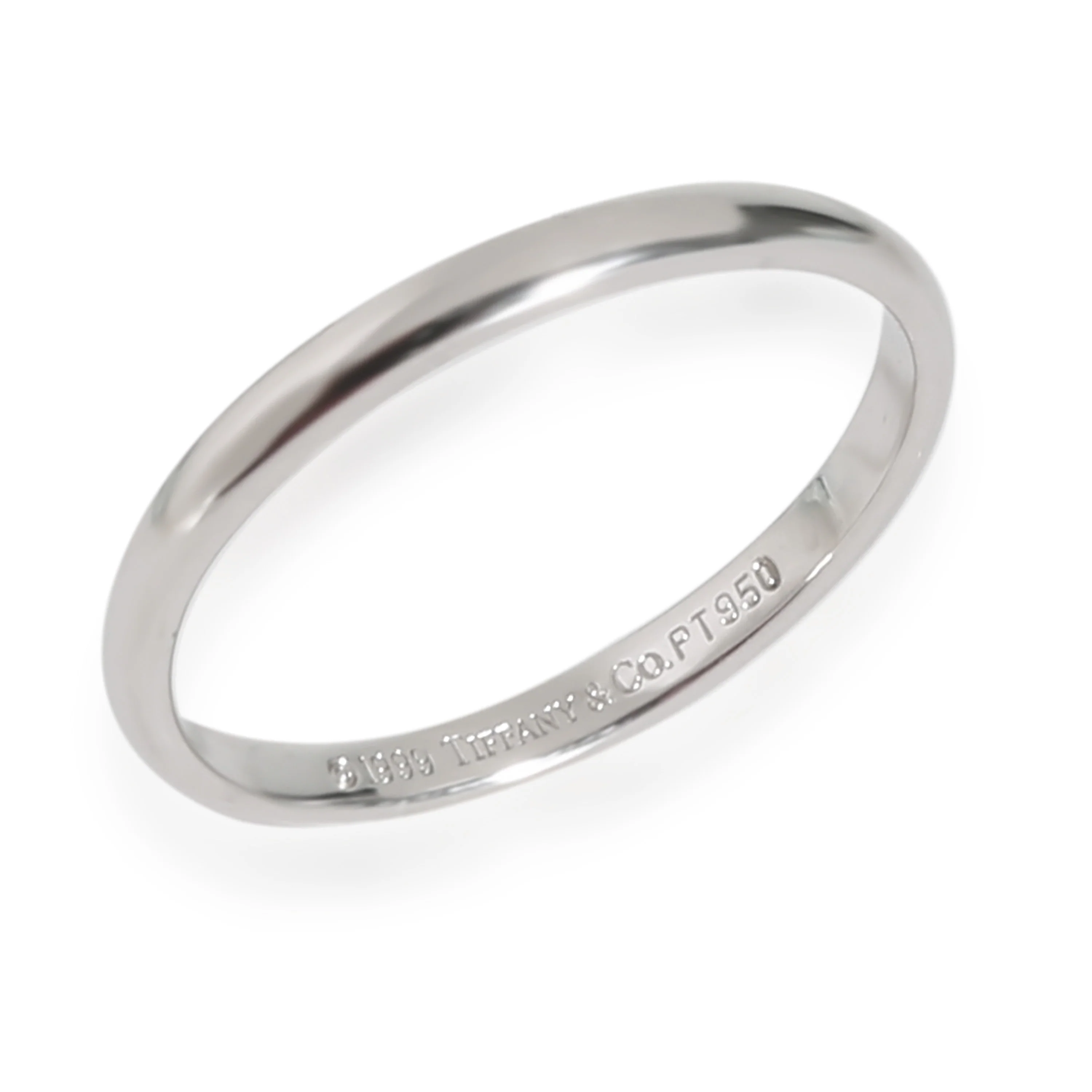 Forever Wedding Band in Platinum - Image 3