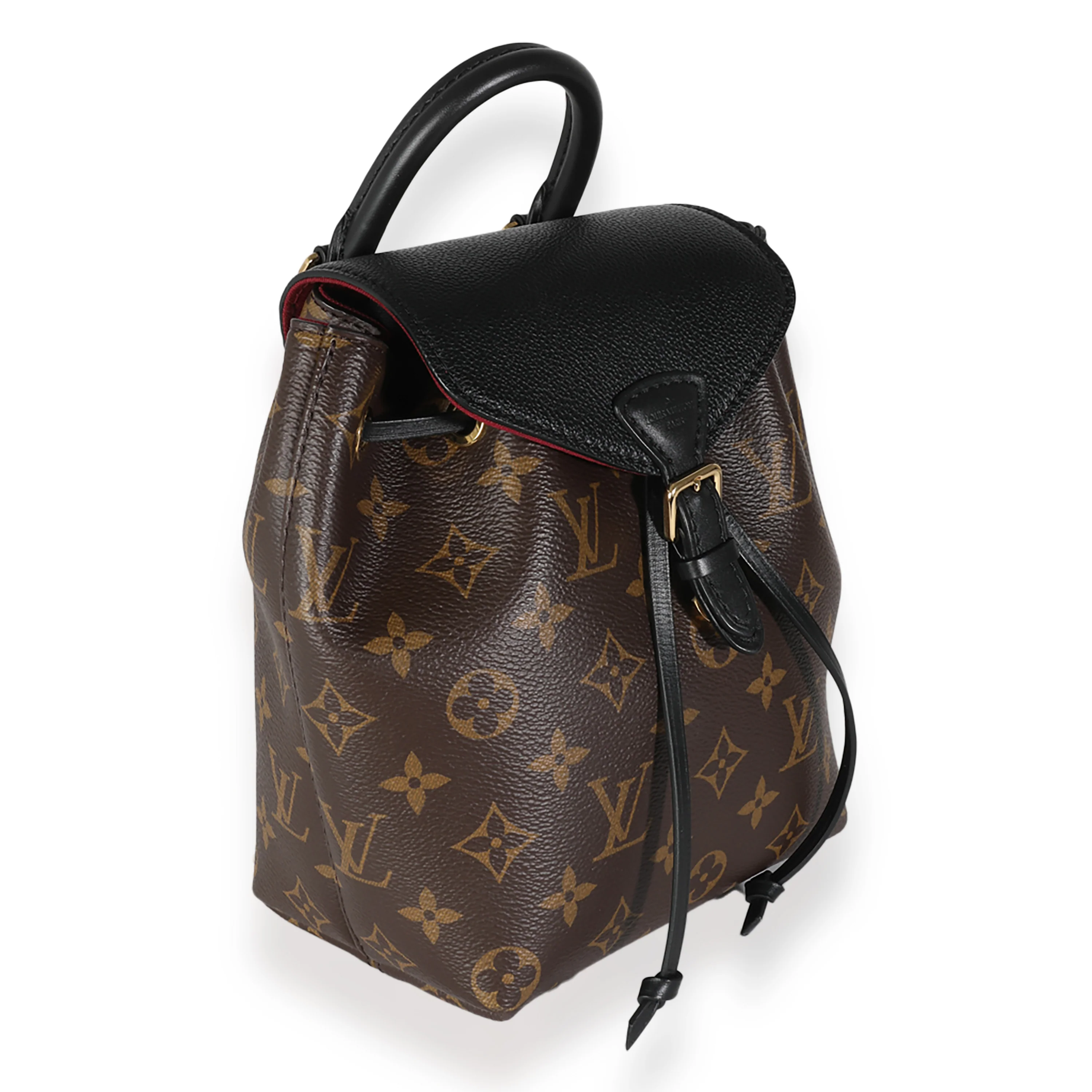 Black Monogram Canvas Montsouris BB - Image 3