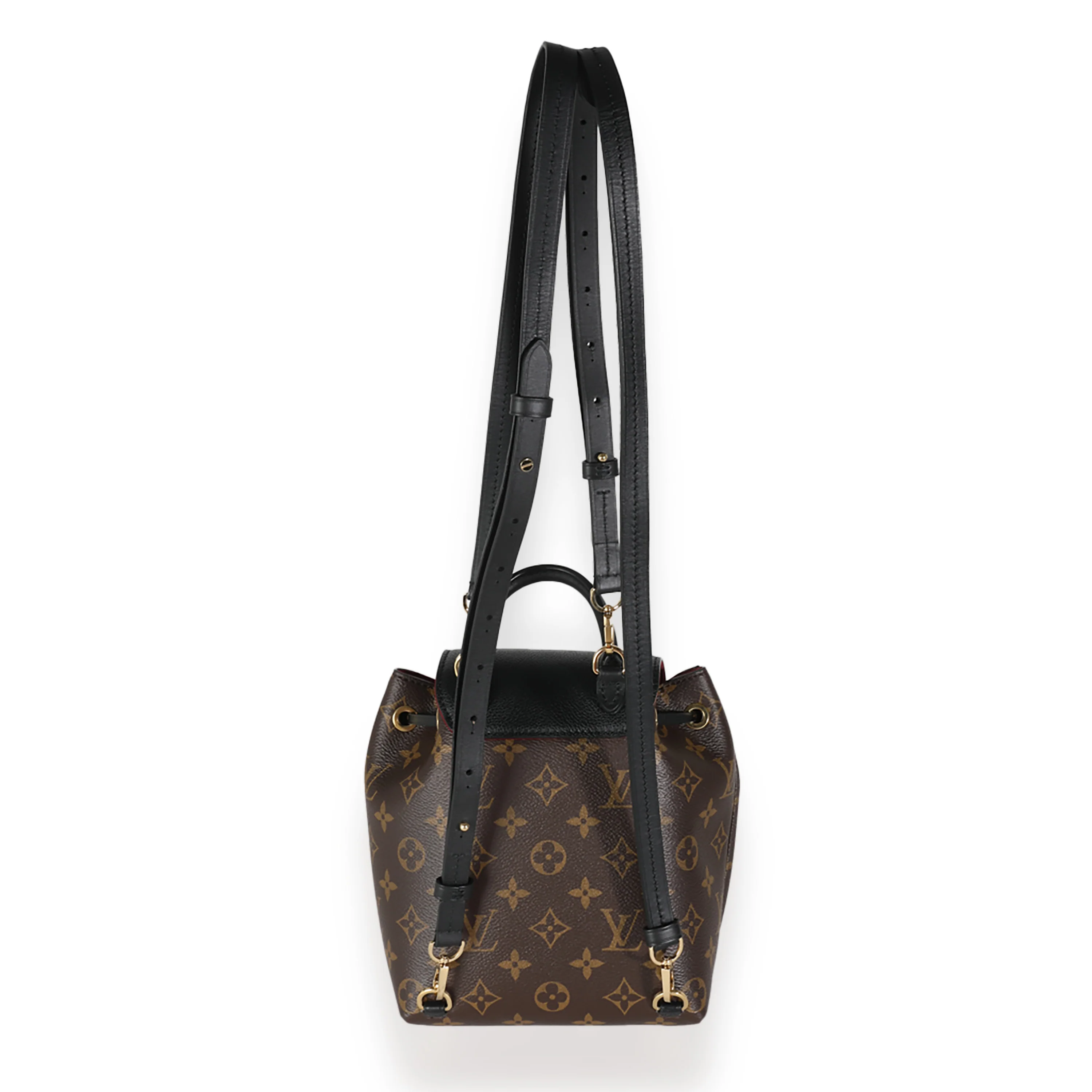 Black Monogram Canvas Montsouris BB - Image 4