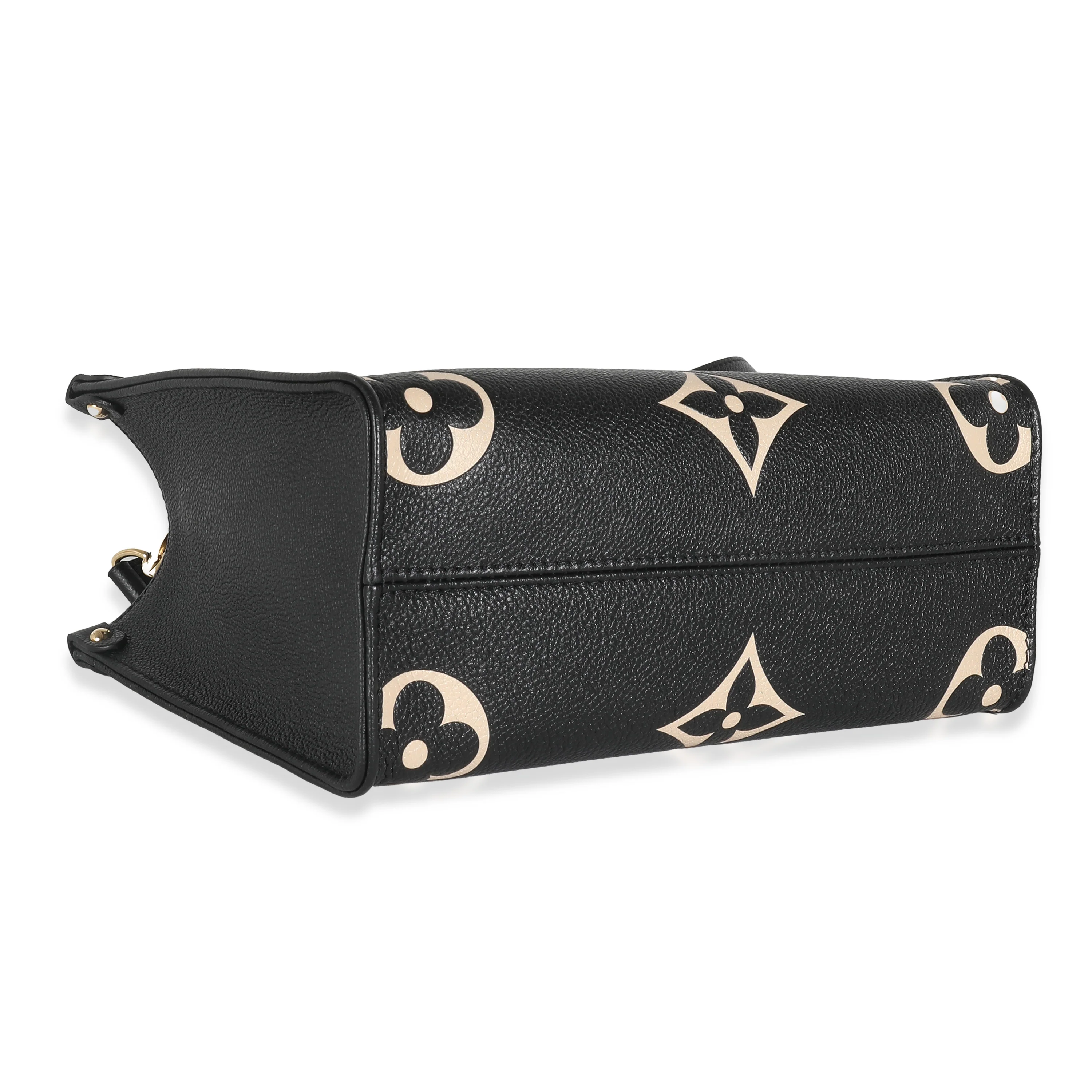 Beige Black Giant Monogram Empreinte Onthego PM - Image 6