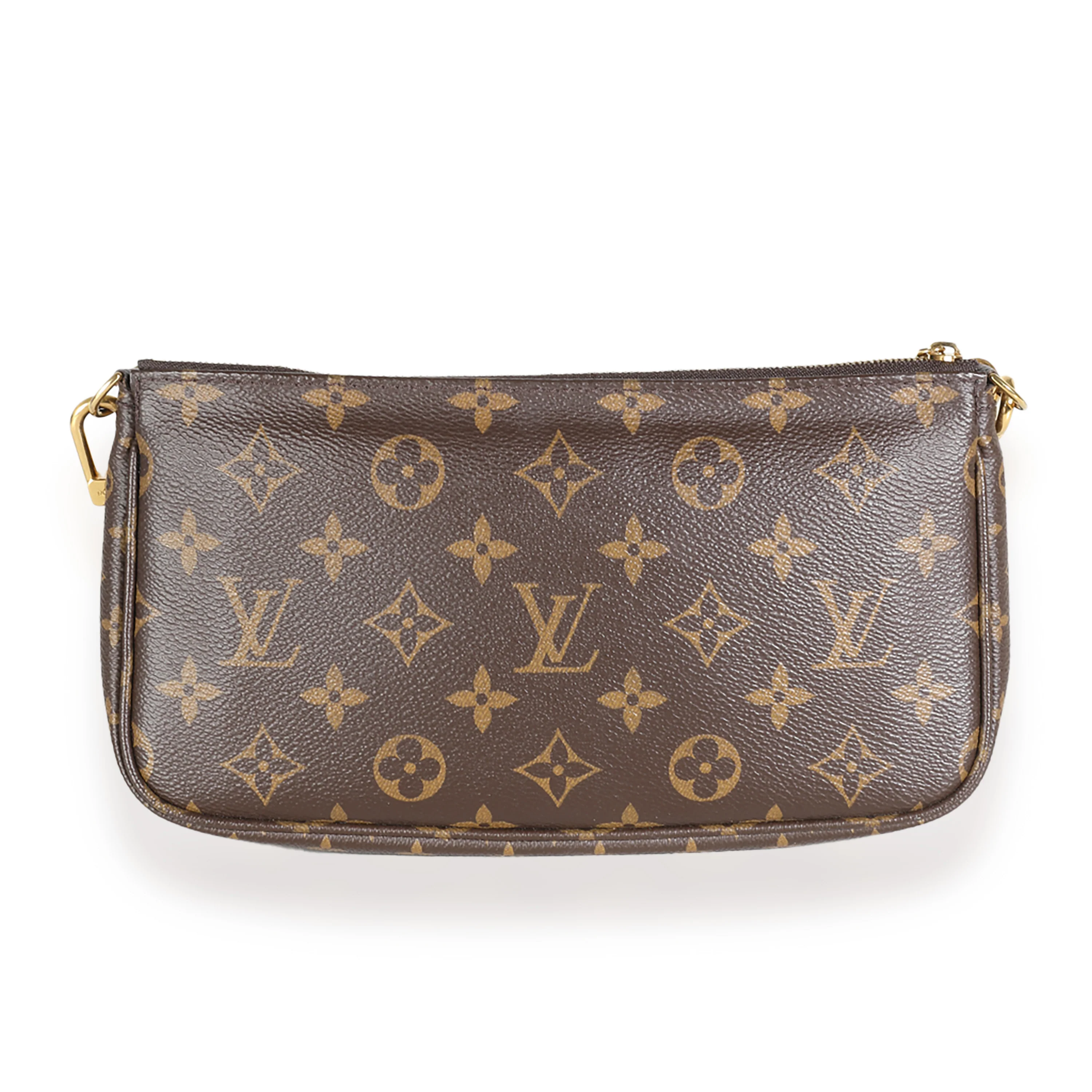 Khaki Monogram Canvas Multi Pochette Accessories - Image 4