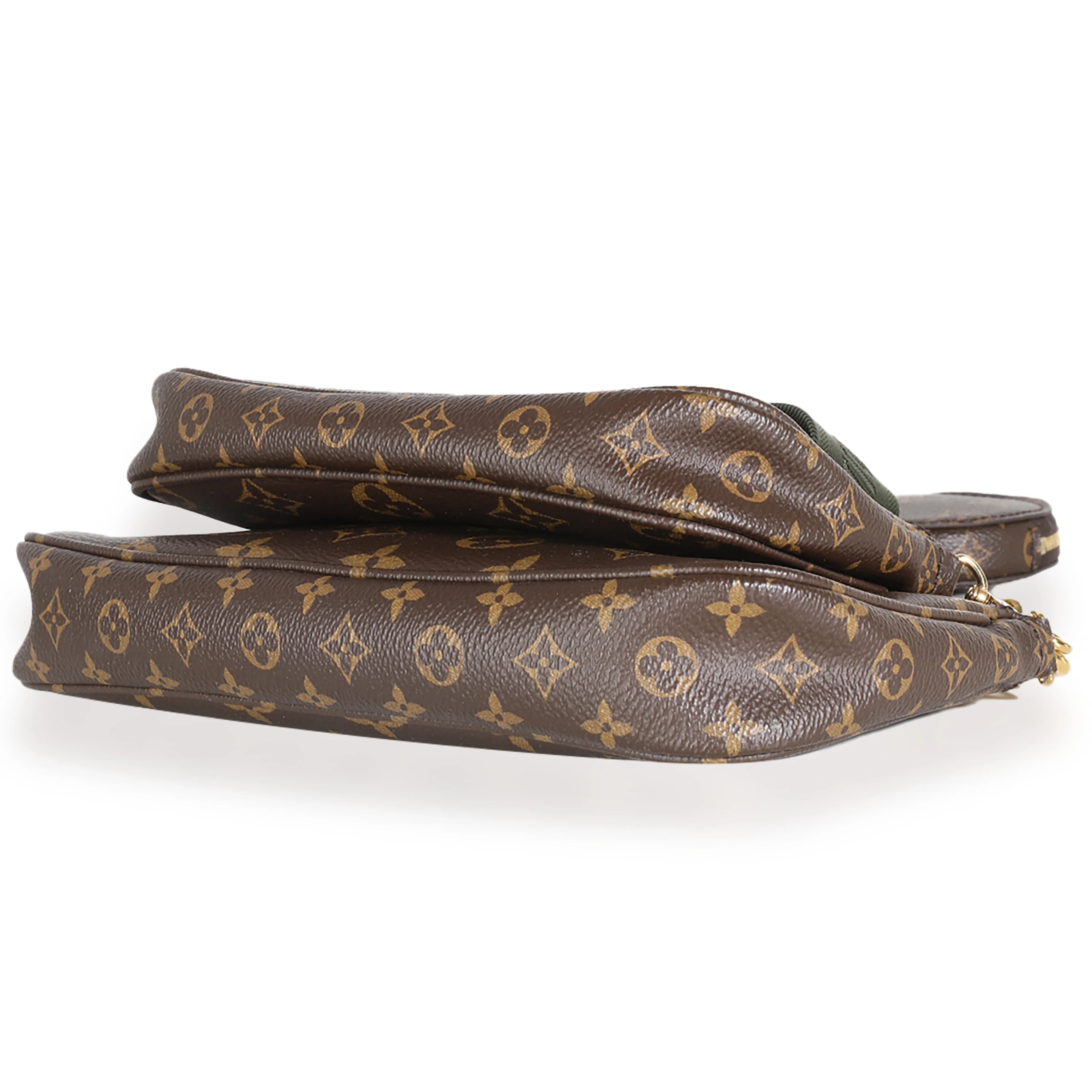 Khaki Monogram Canvas Multi Pochette Accessories - Image 7