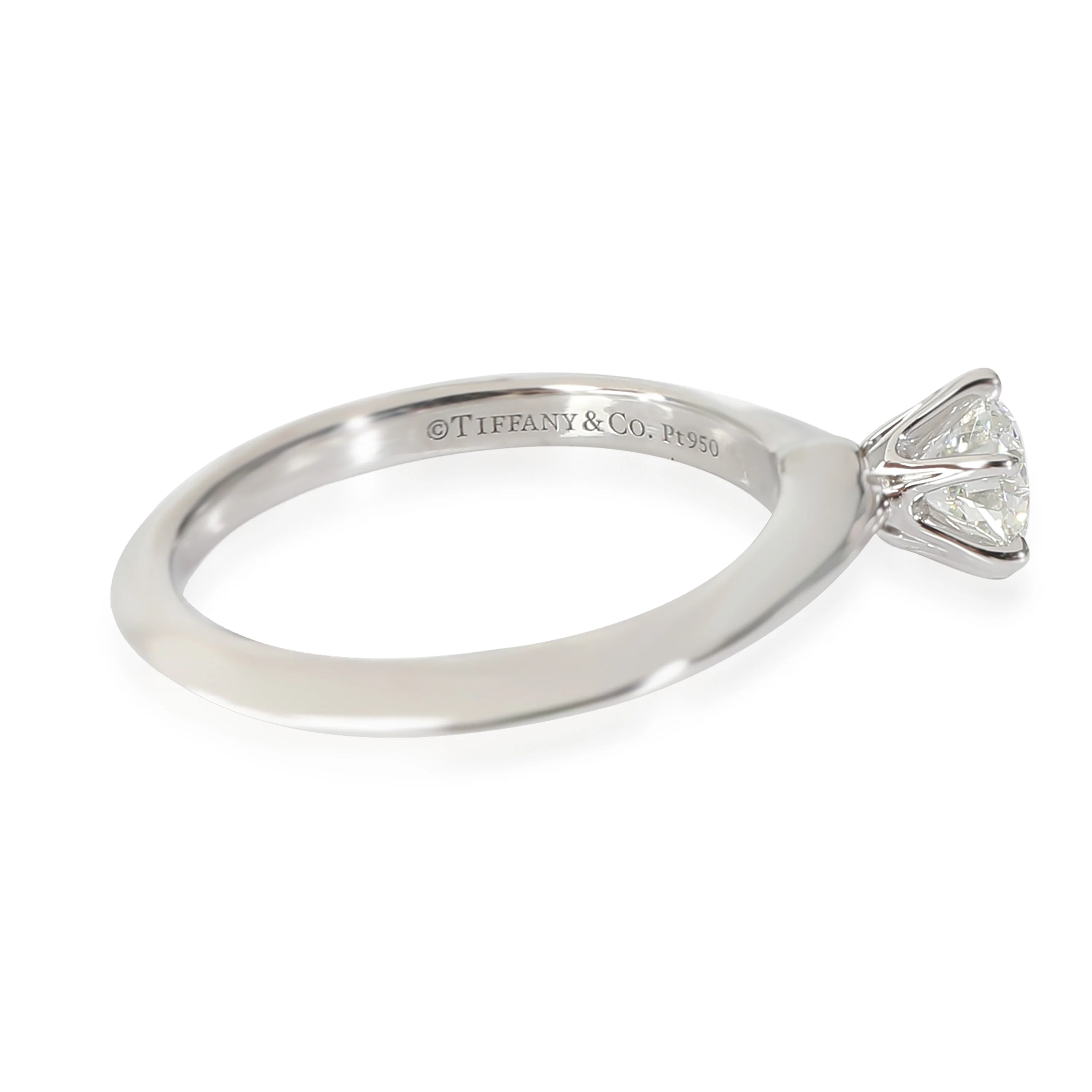 Diamond Engagement Ring in  Platinum G VS1 0.52 CTW - Image 2