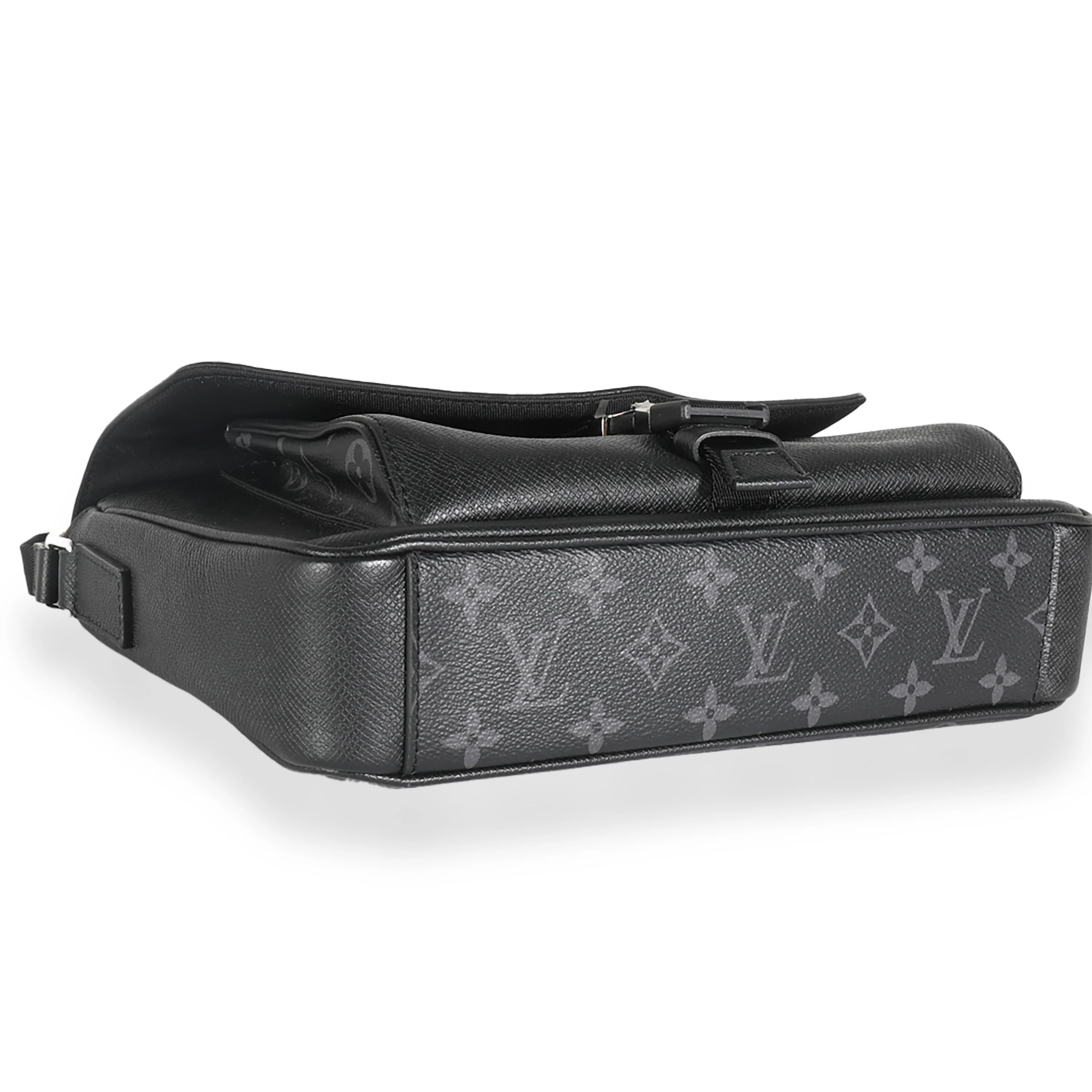 Black Taigarama Monogram Eclipse Outdoor Flap Messenger - Image 6