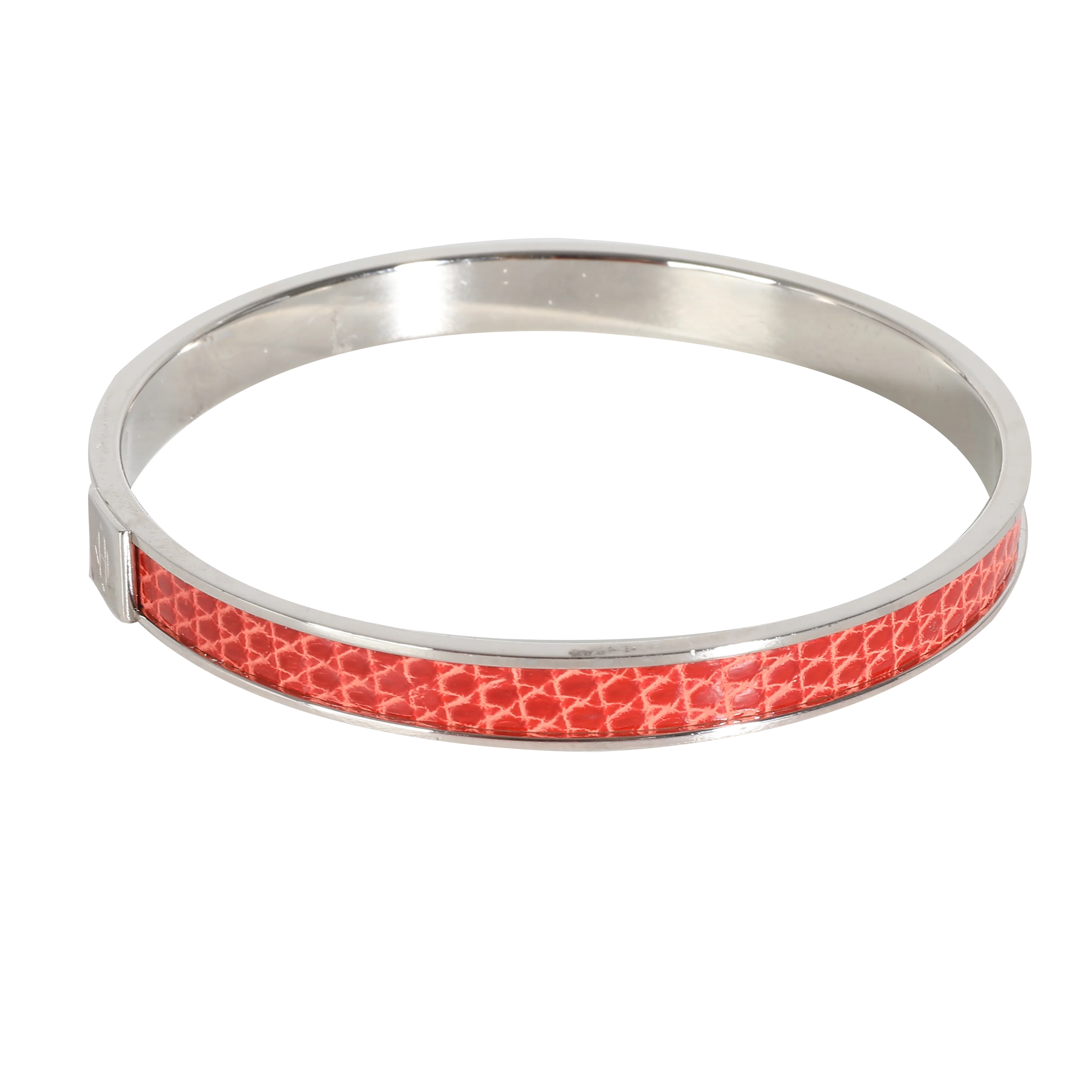 Hermes Kawaii 07 With Lizard Palladium Plated (Size 62MM) - Image 2