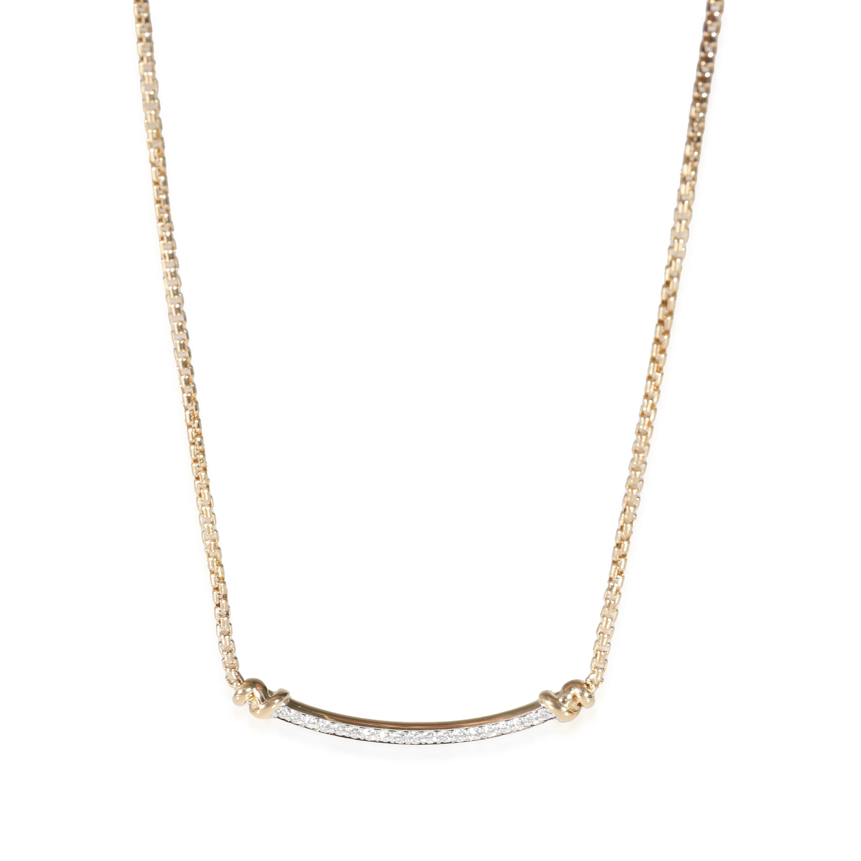 Helena Fashion Necklace in 18k Yellow Gold 0.2 CTW