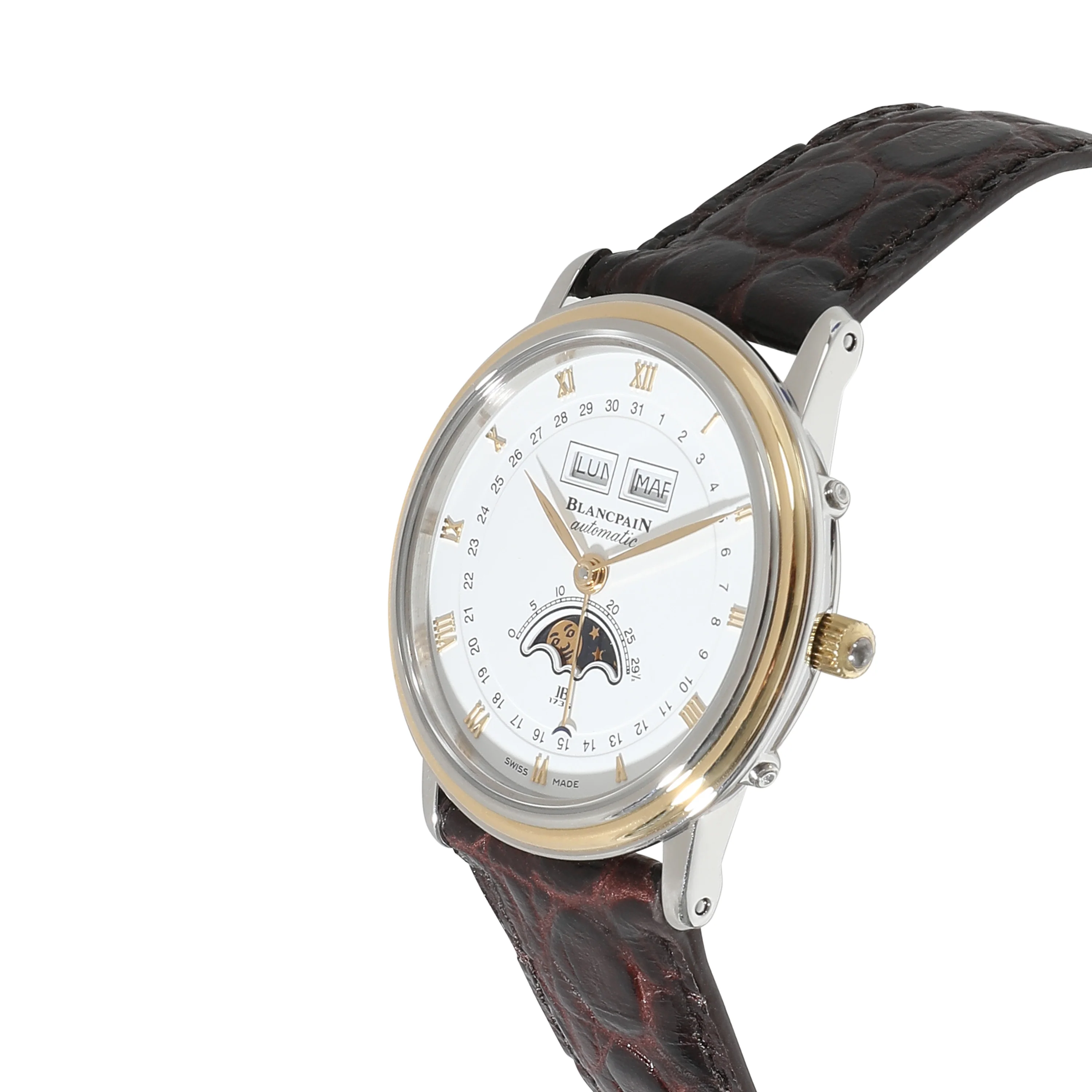 Villeret 6553-1127-A55 Unisex Watch in 18kt Stainless Steel/Yellow Gol - Image 3
