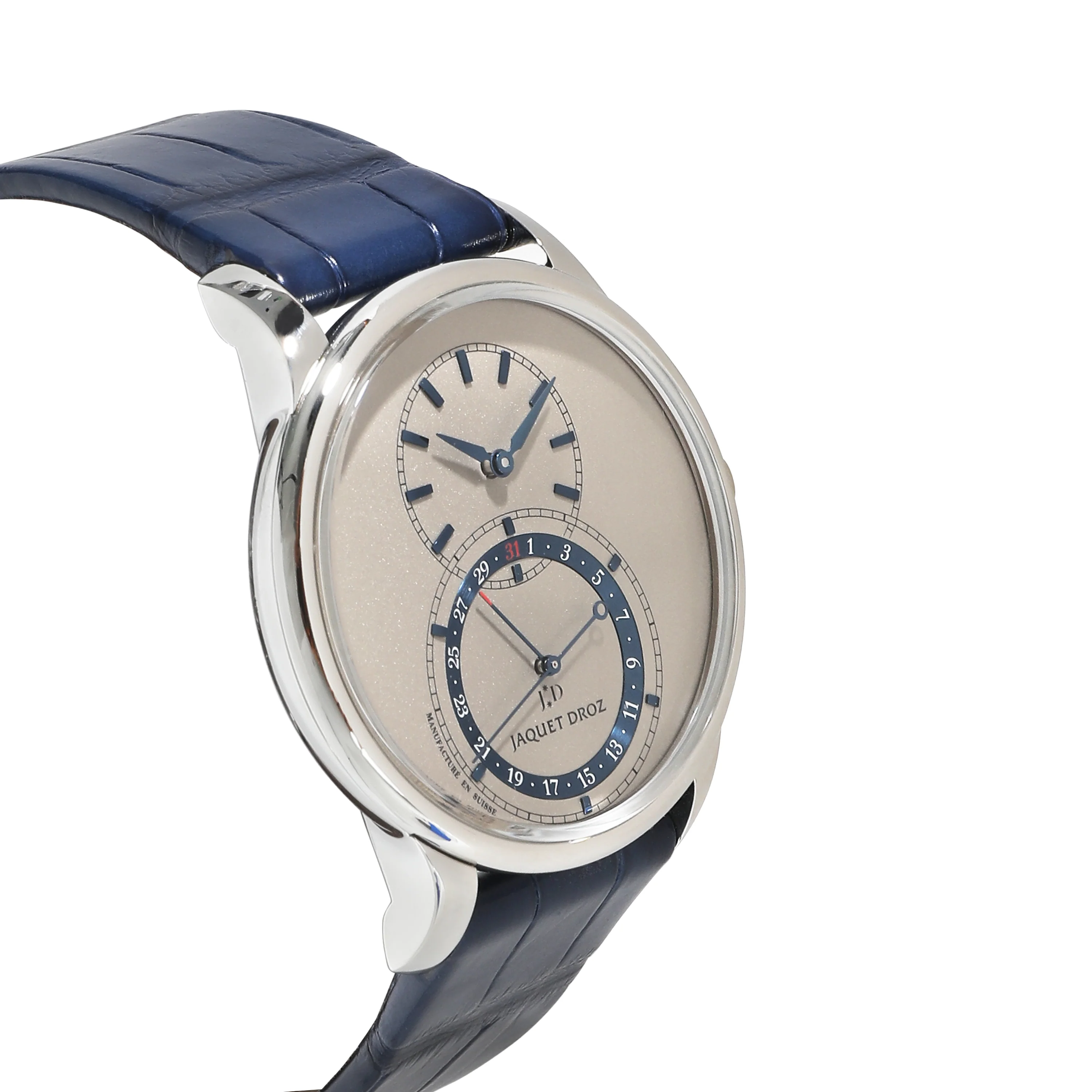 Jacquet Droz Grande Seconde Quantieme J007020350 Mens Watch in  Stainless Steel - Image 2