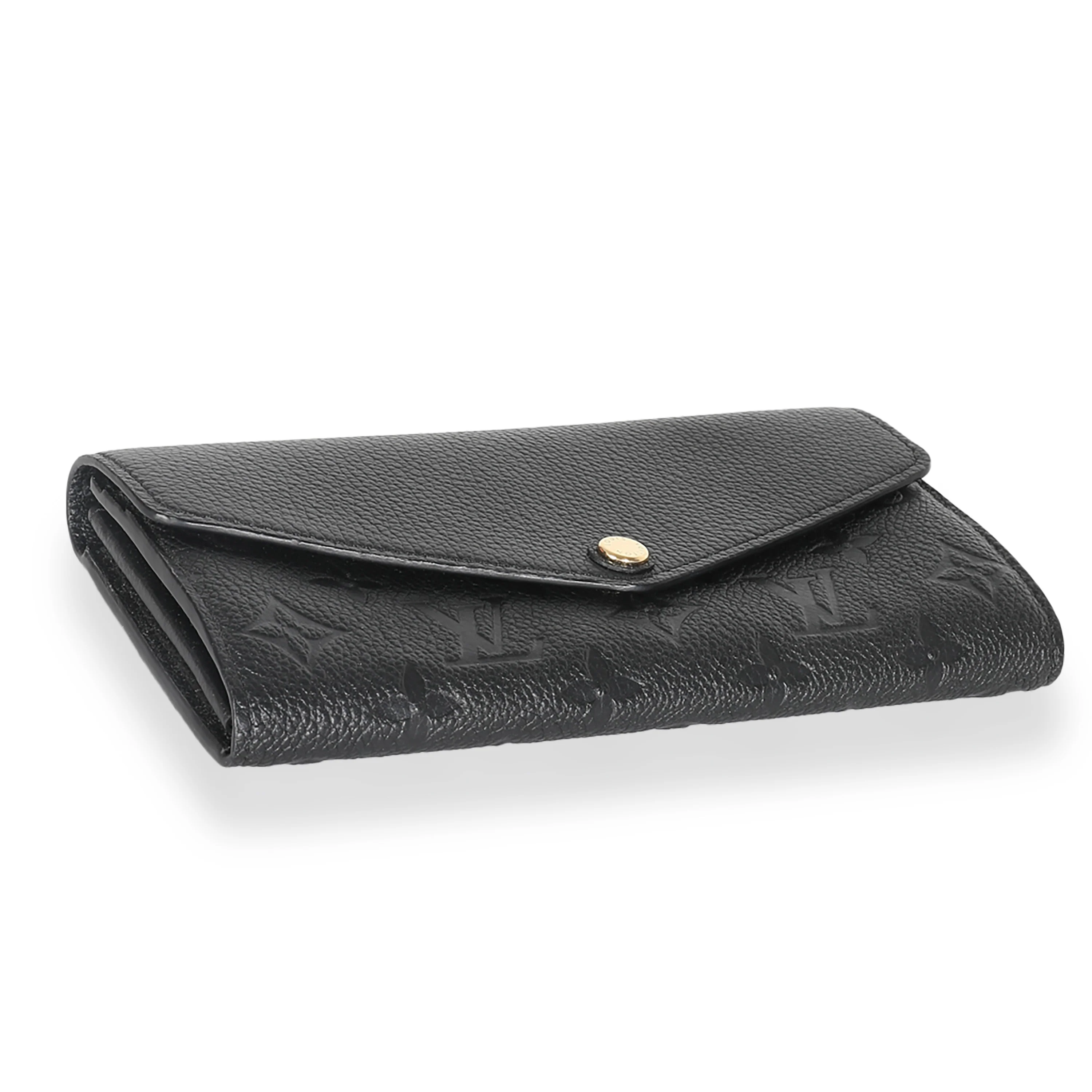 Black Monogram Empreinte Sarah Wallet - Image 6