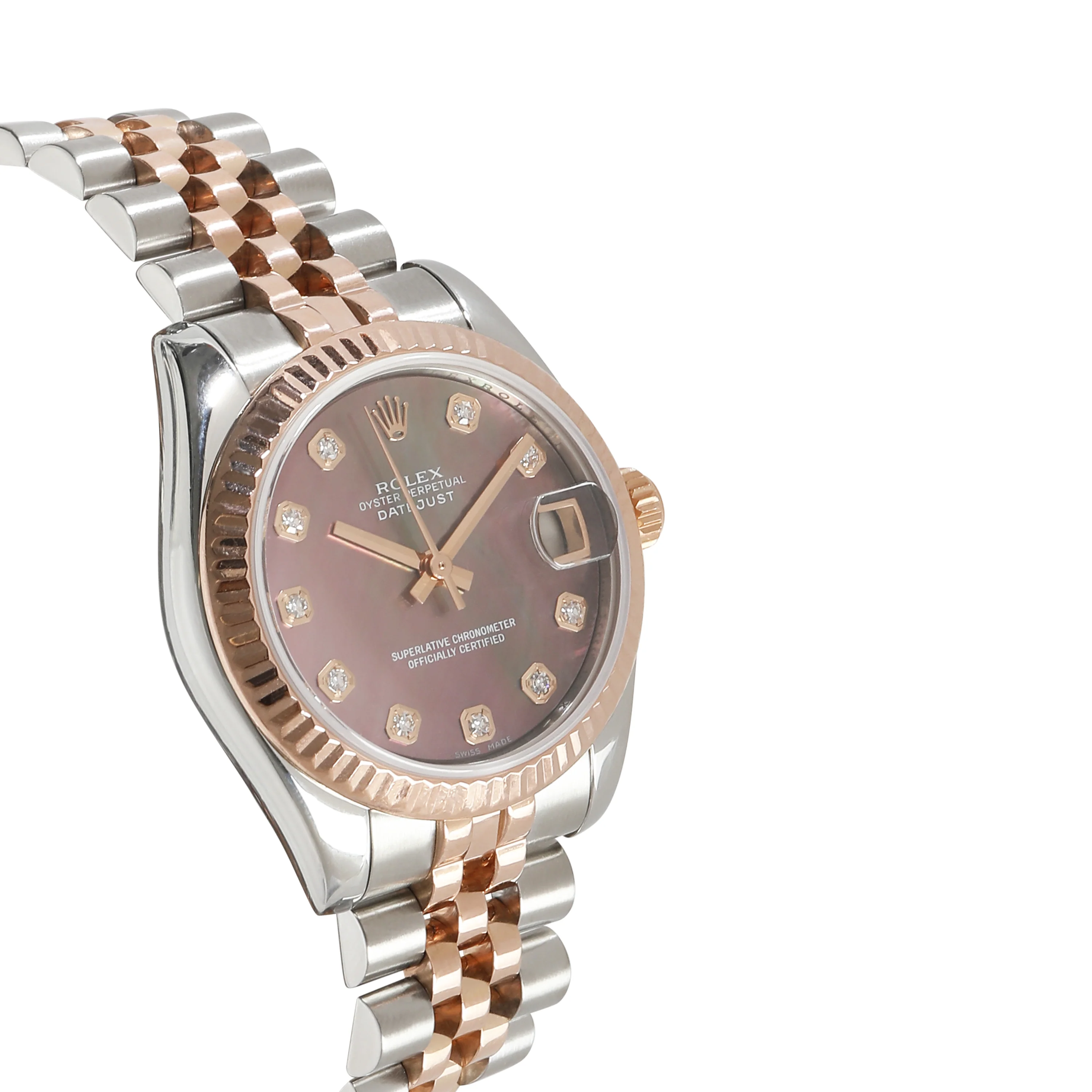 Datejust 178271 Unisex Watch in 18kt Stainless Steel/Rose Gold - Image 2