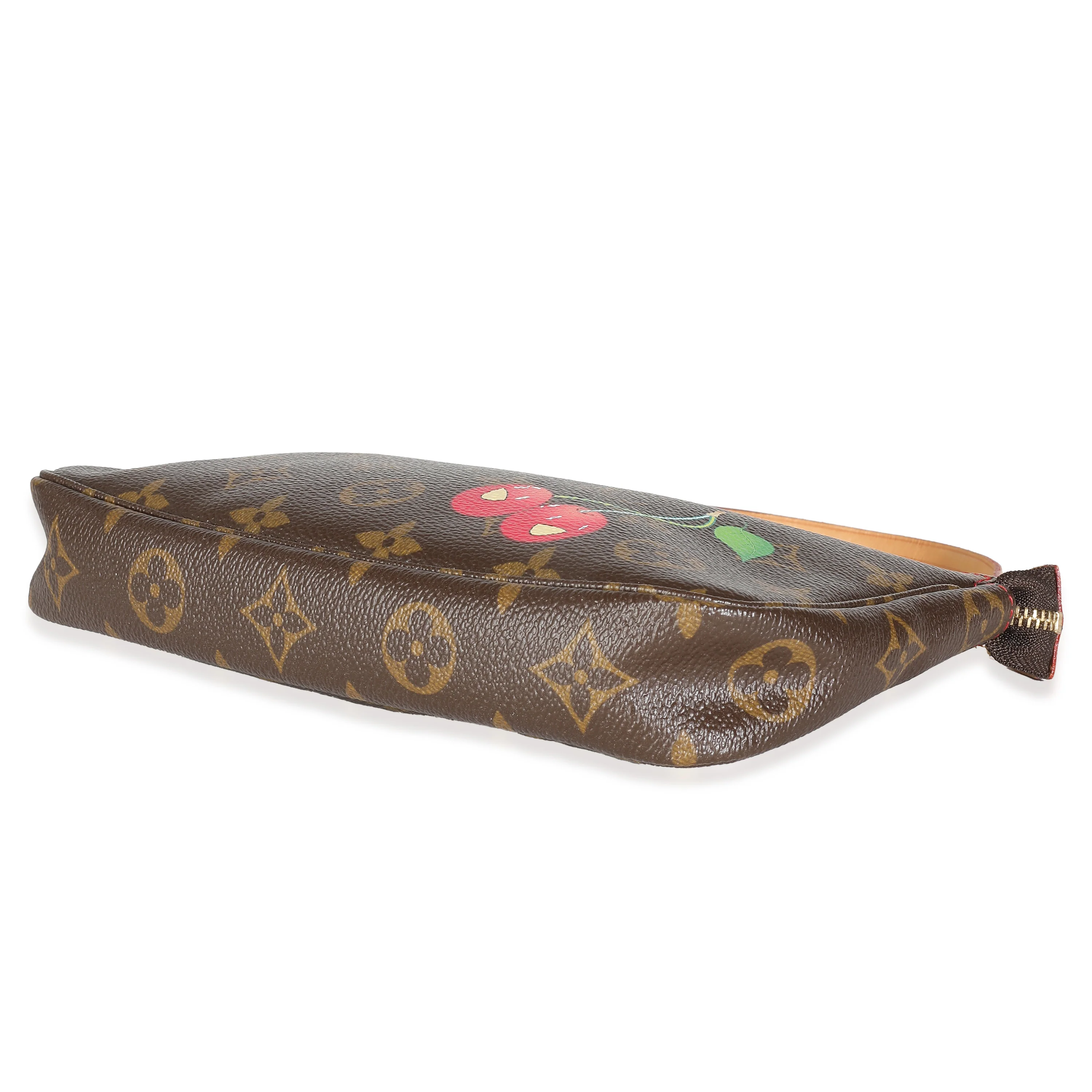 Cerises Monogram Canvas Pochette Accessoires - Image 7