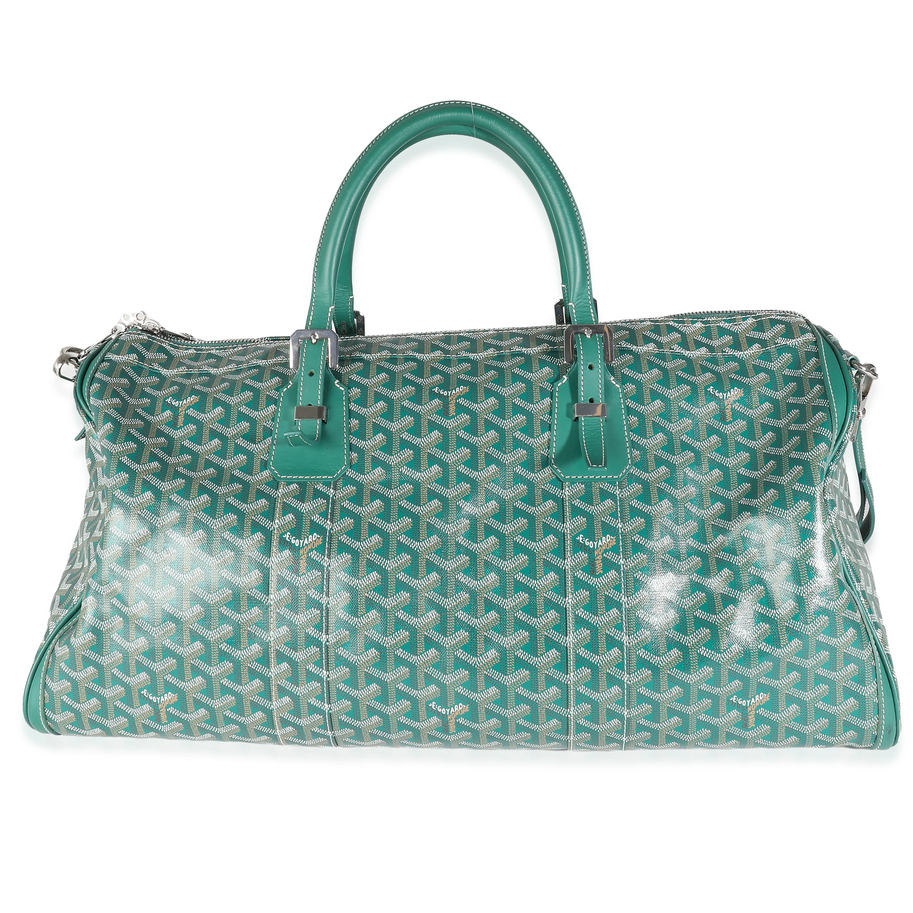Green Goyardine Canvas Croisiere 55 - Image 5