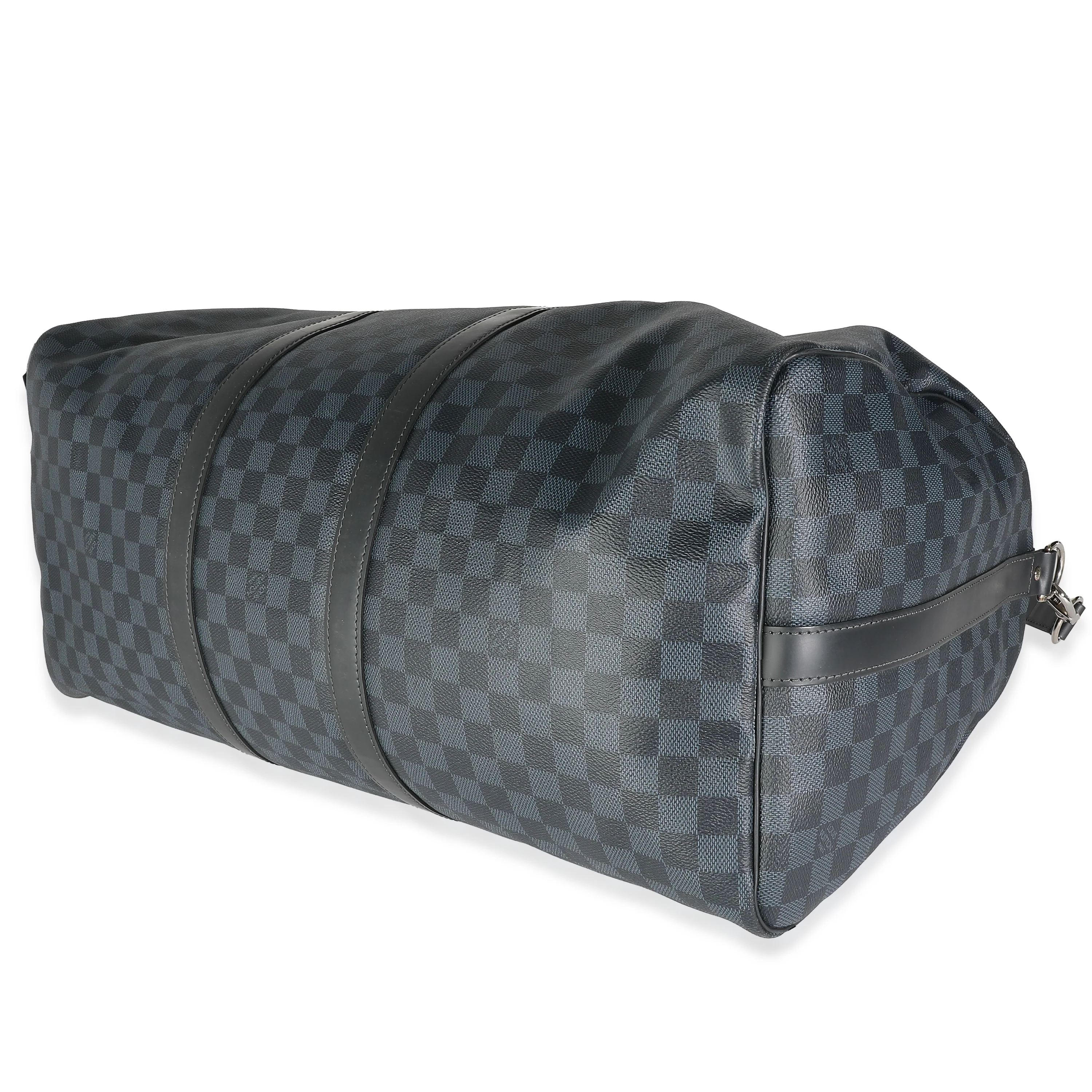 Damier Cobalt Canvas Keepall Bandouliere 55 - Image 7