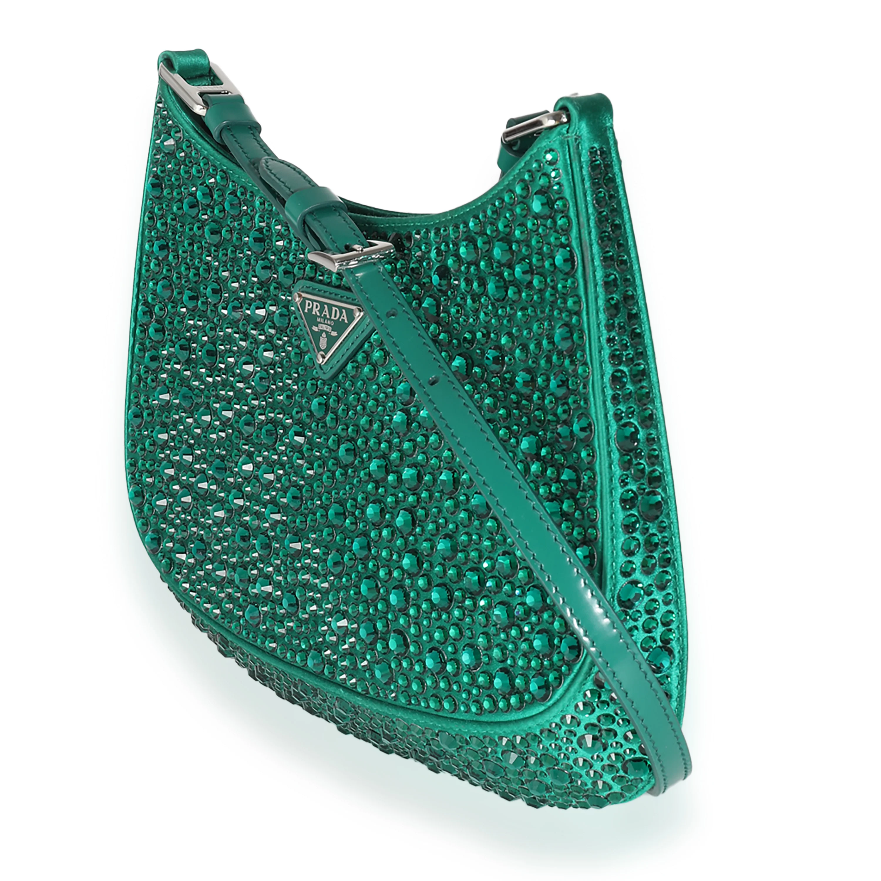 Mango Satin Crystal Cleo Bag - Image 2