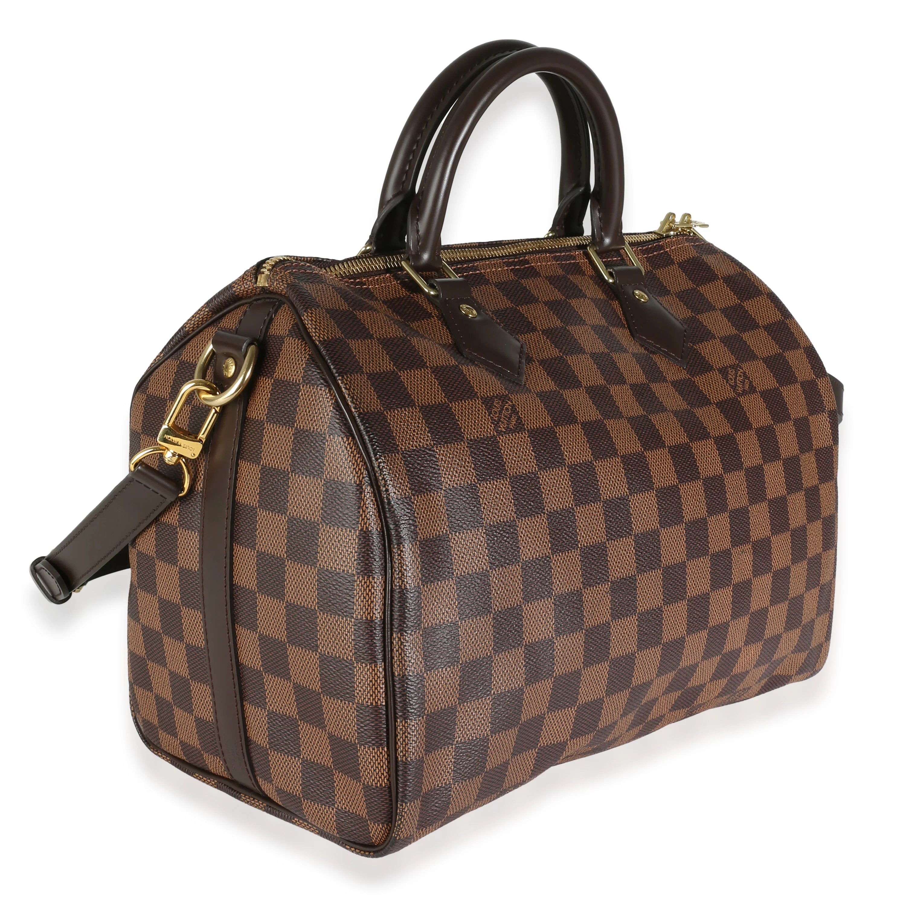 Damier Ebene Canvas Speedy Bandouliere 30 - Image 3