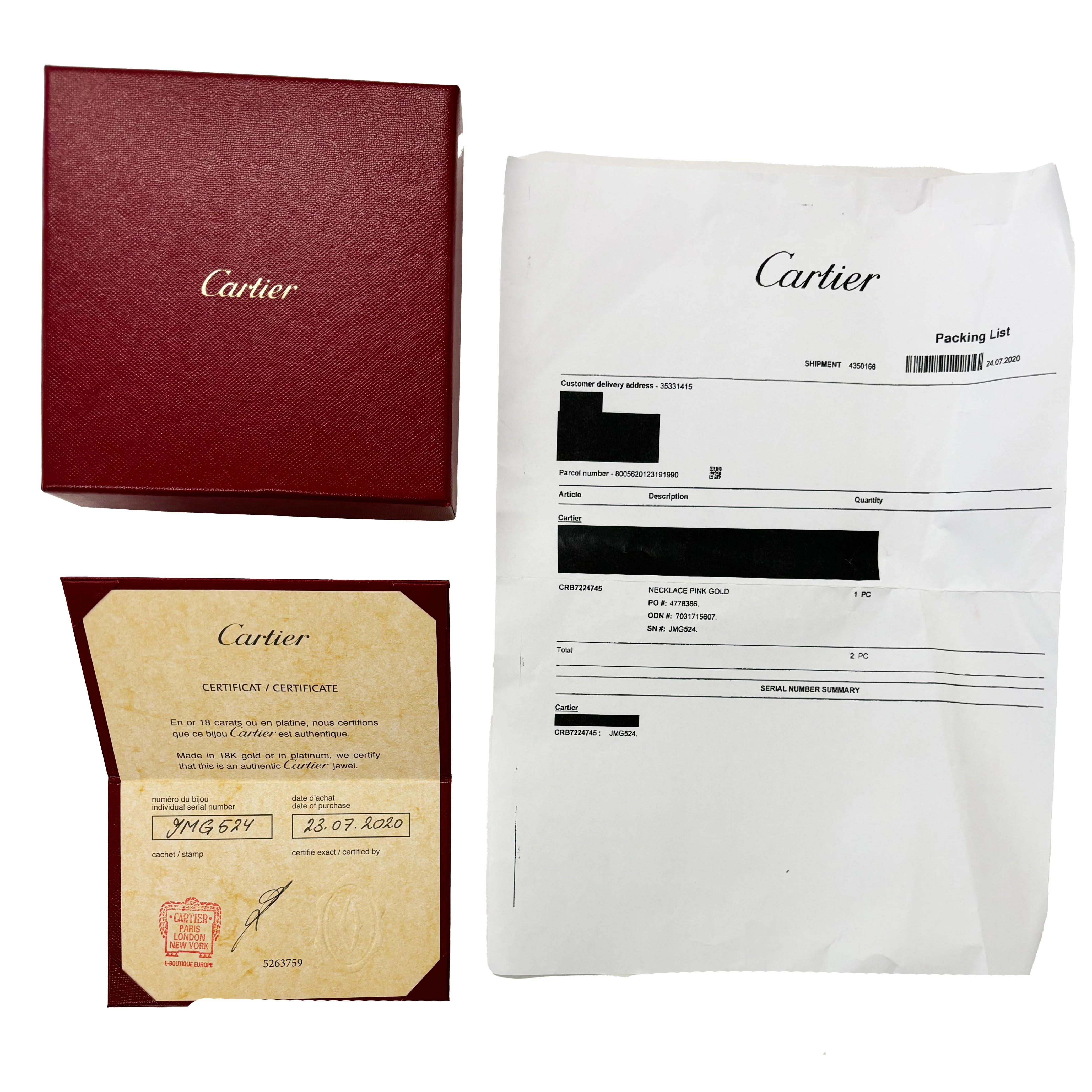 Clash de Cartier Necklace (Rose Gold) - Image 4