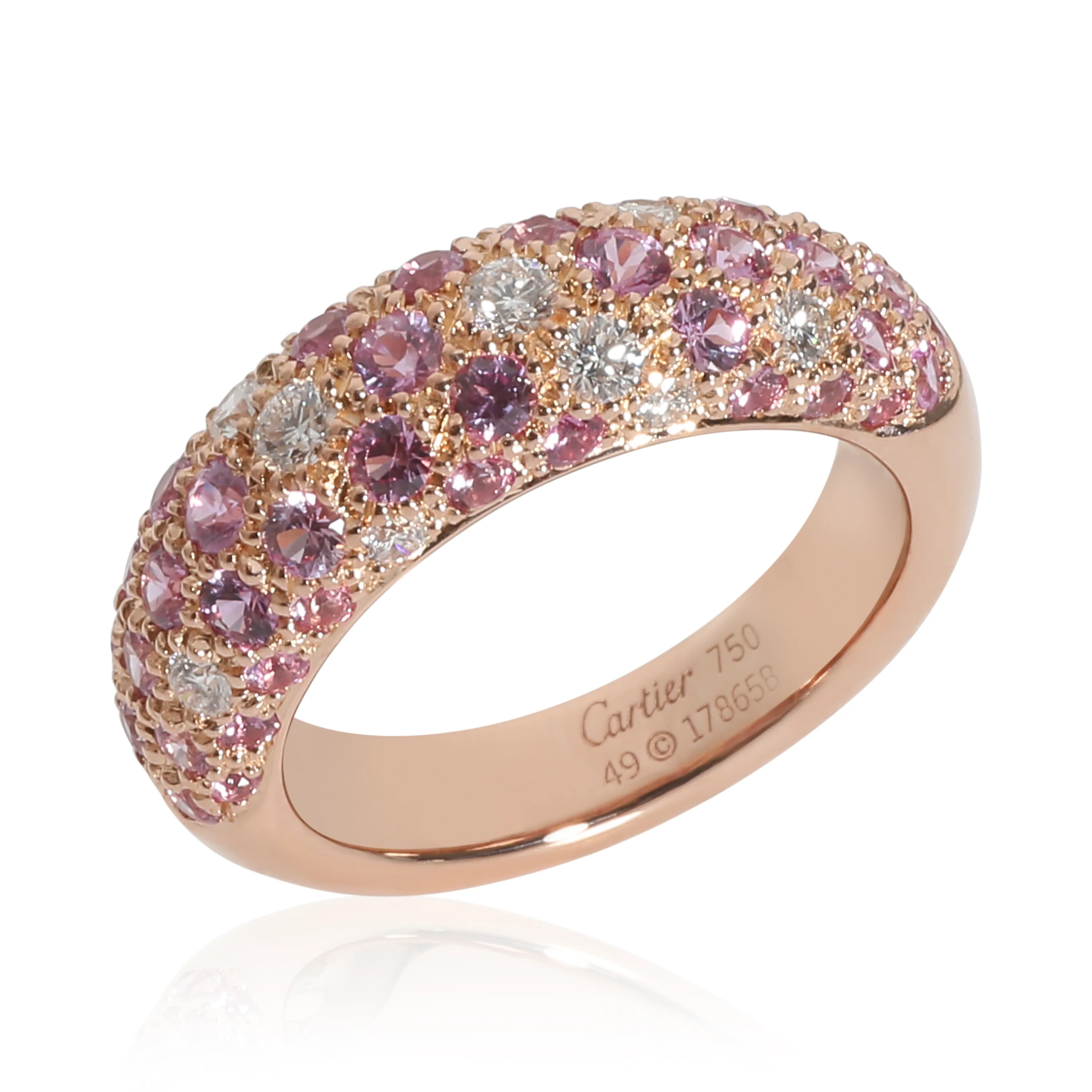 Etincelle Ring in 18k Rose Gold 0.36 CTW - Image 4