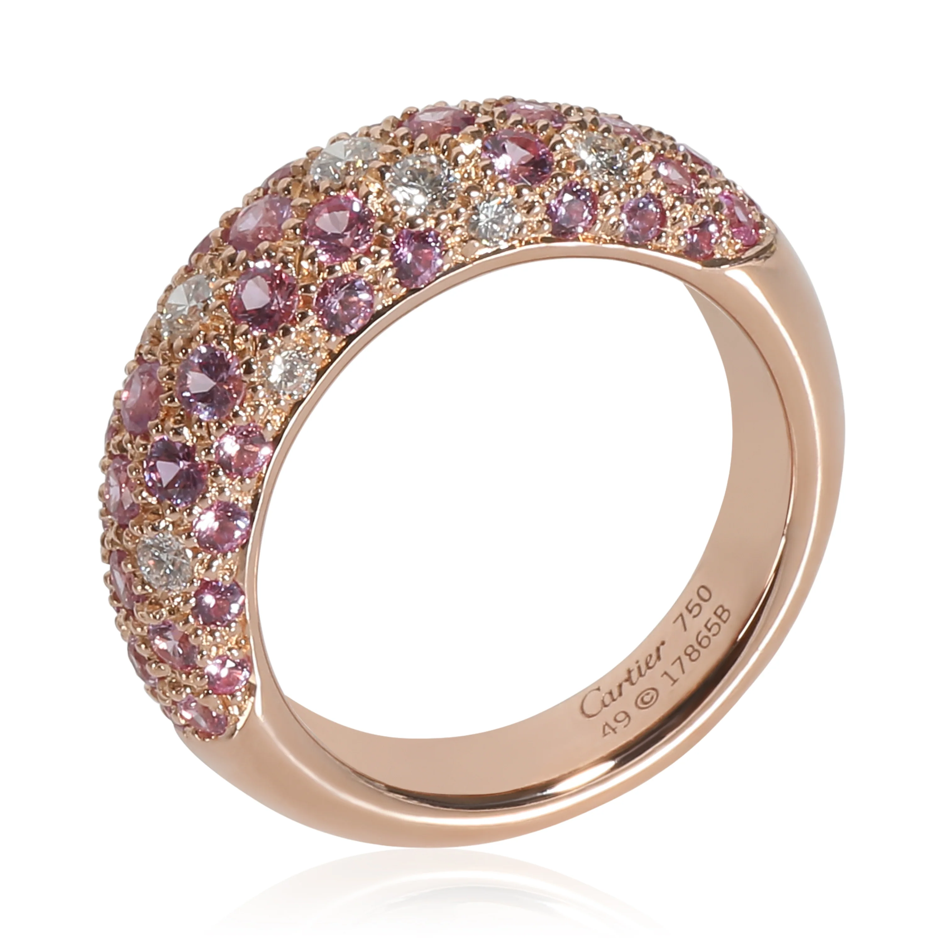 Etincelle Ring in 18k Rose Gold 0.36 CTW - Image 6