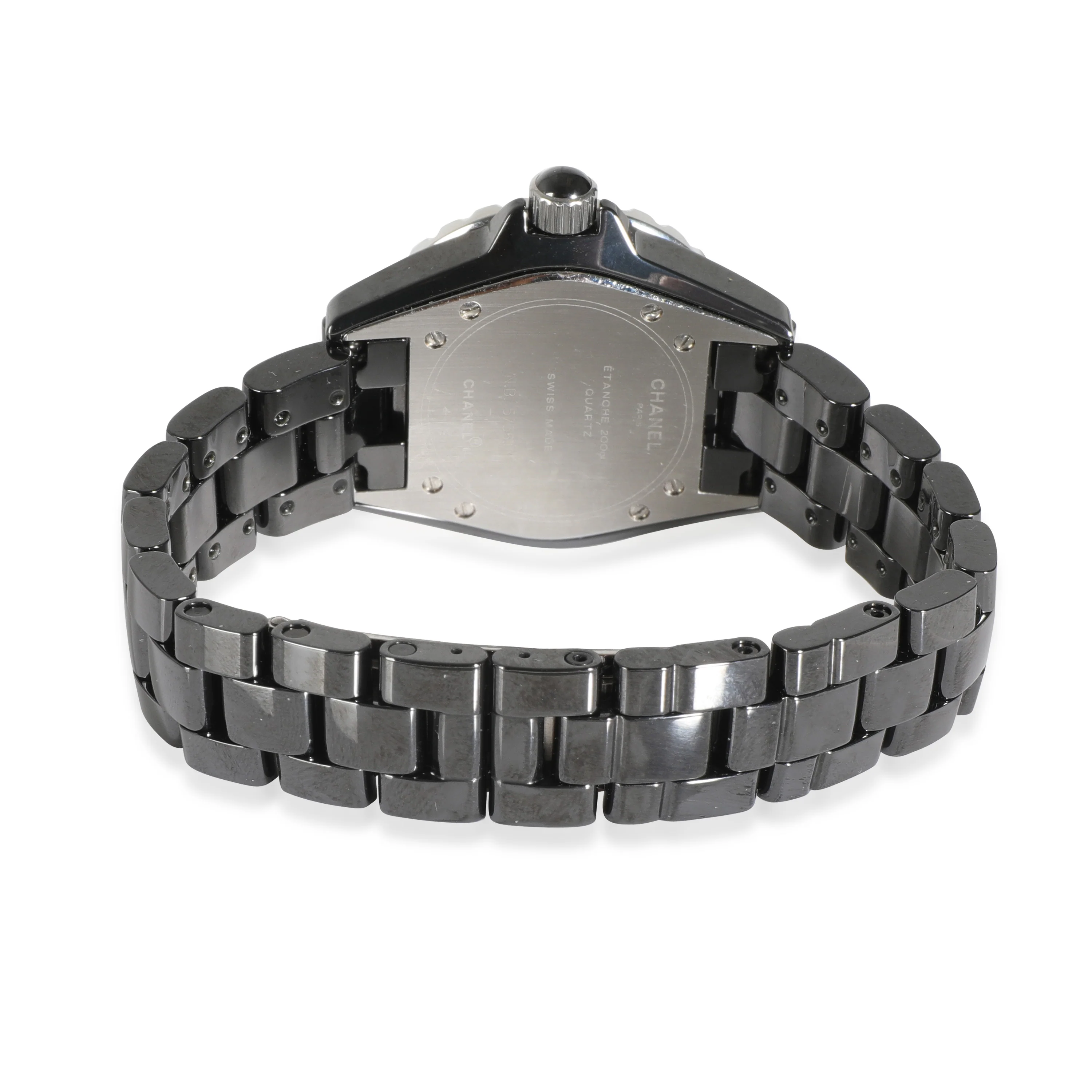 H0949 Womens Watch in Ceramic 1 CTW - Image 4