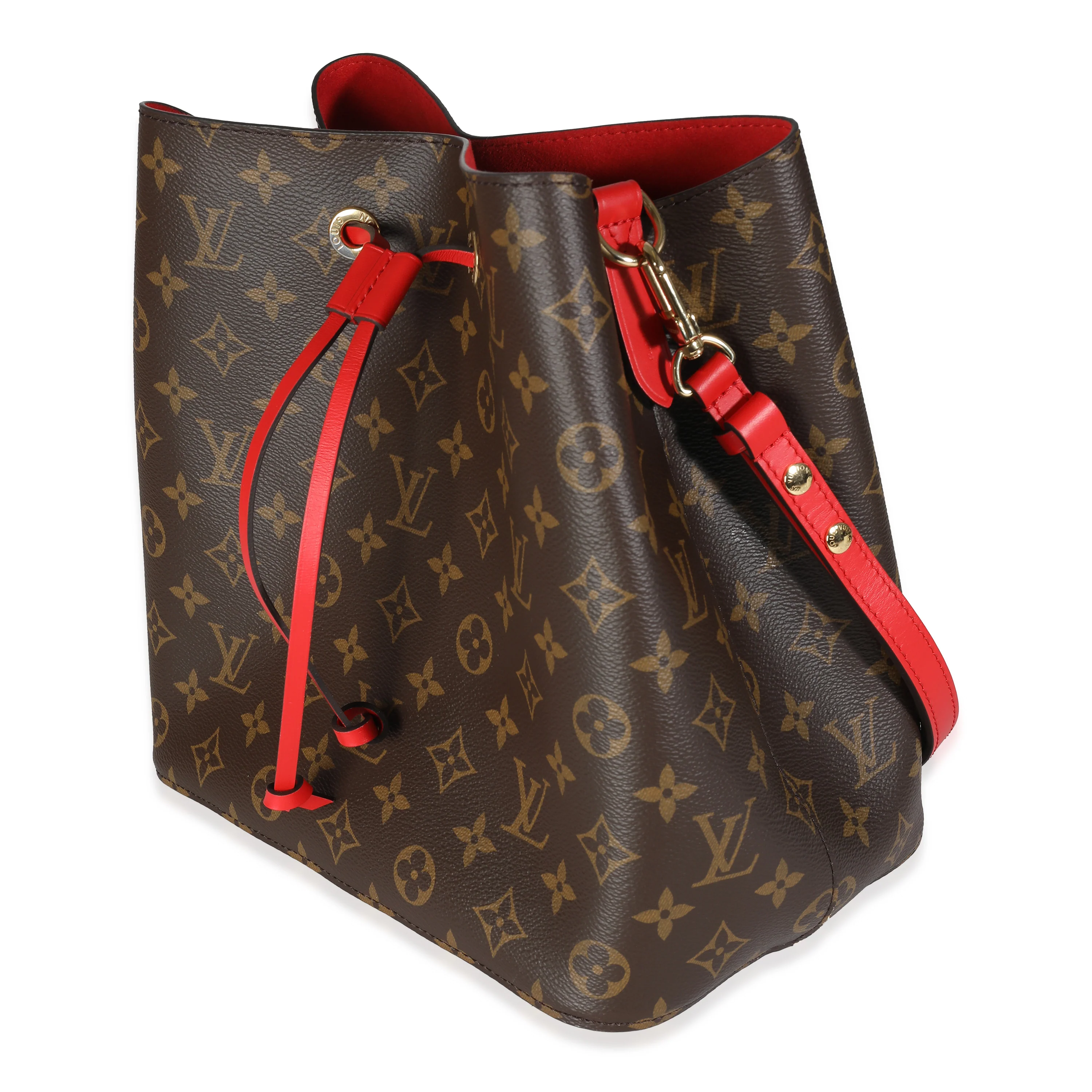Coquelicot Monogram Canvas Neonoe MM - Image 2