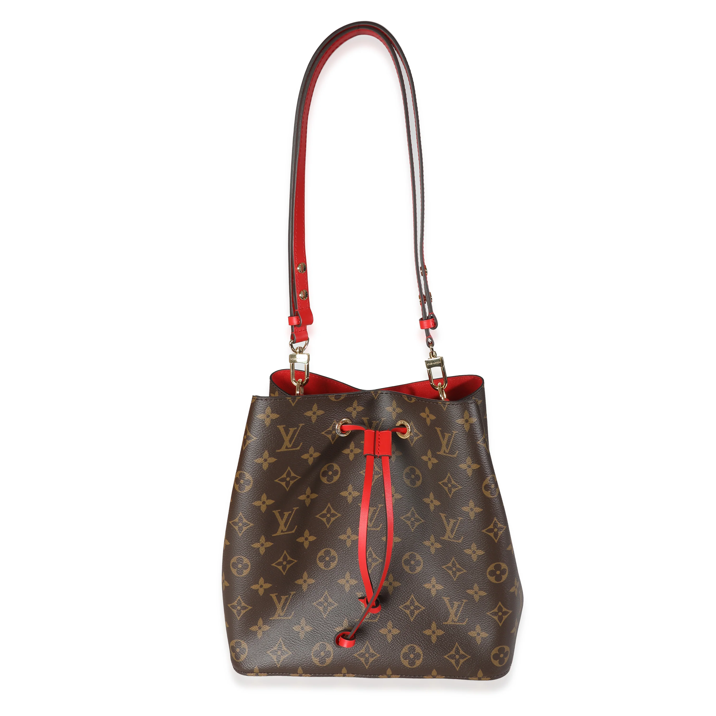 Coquelicot Monogram Canvas Neonoe MM - Image 8
