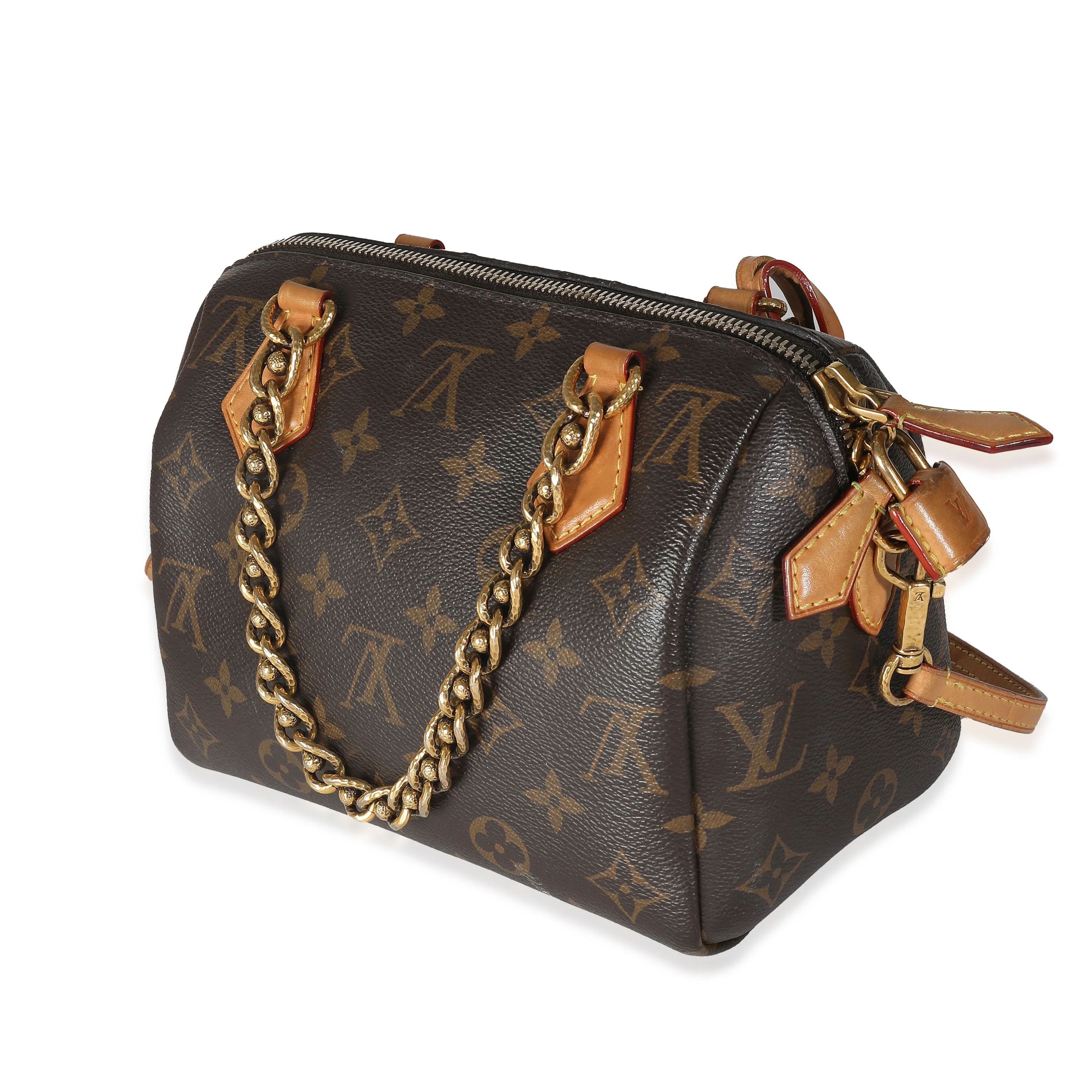 Monogram Canvas Chain Speedy 20 - Image 2