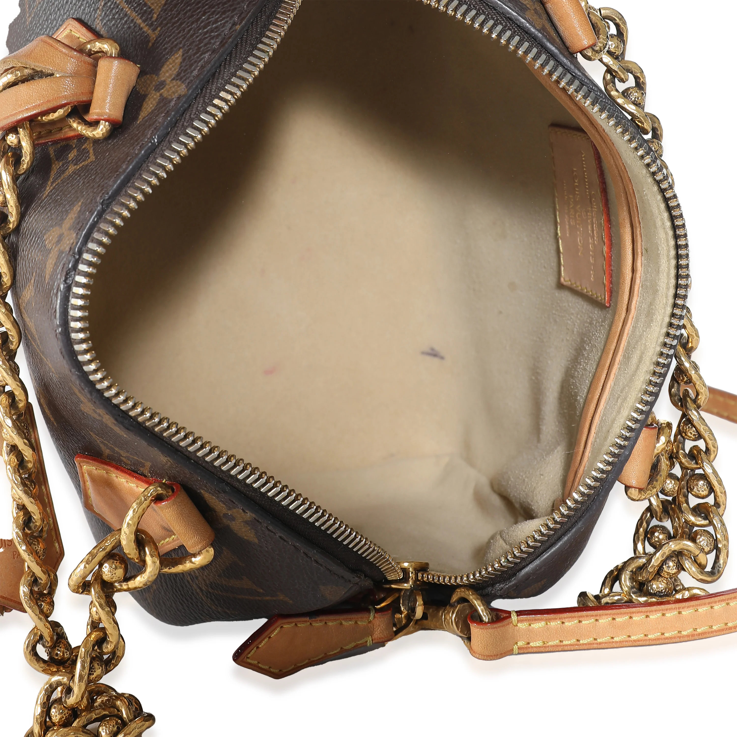 Monogram Canvas Chain Speedy 20 - Image 9