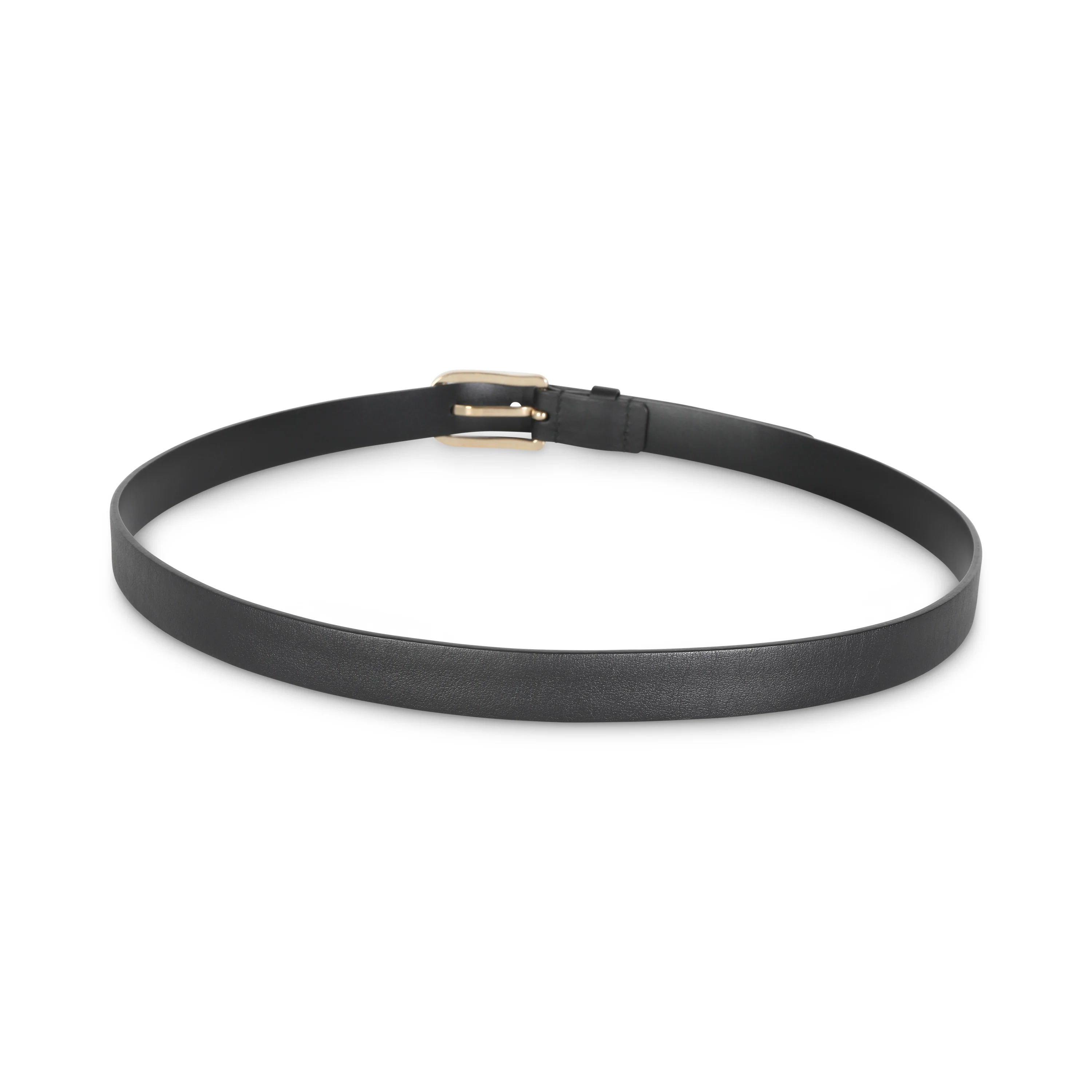 B15 Black Calfskin CC Buckle Belt - Image 3