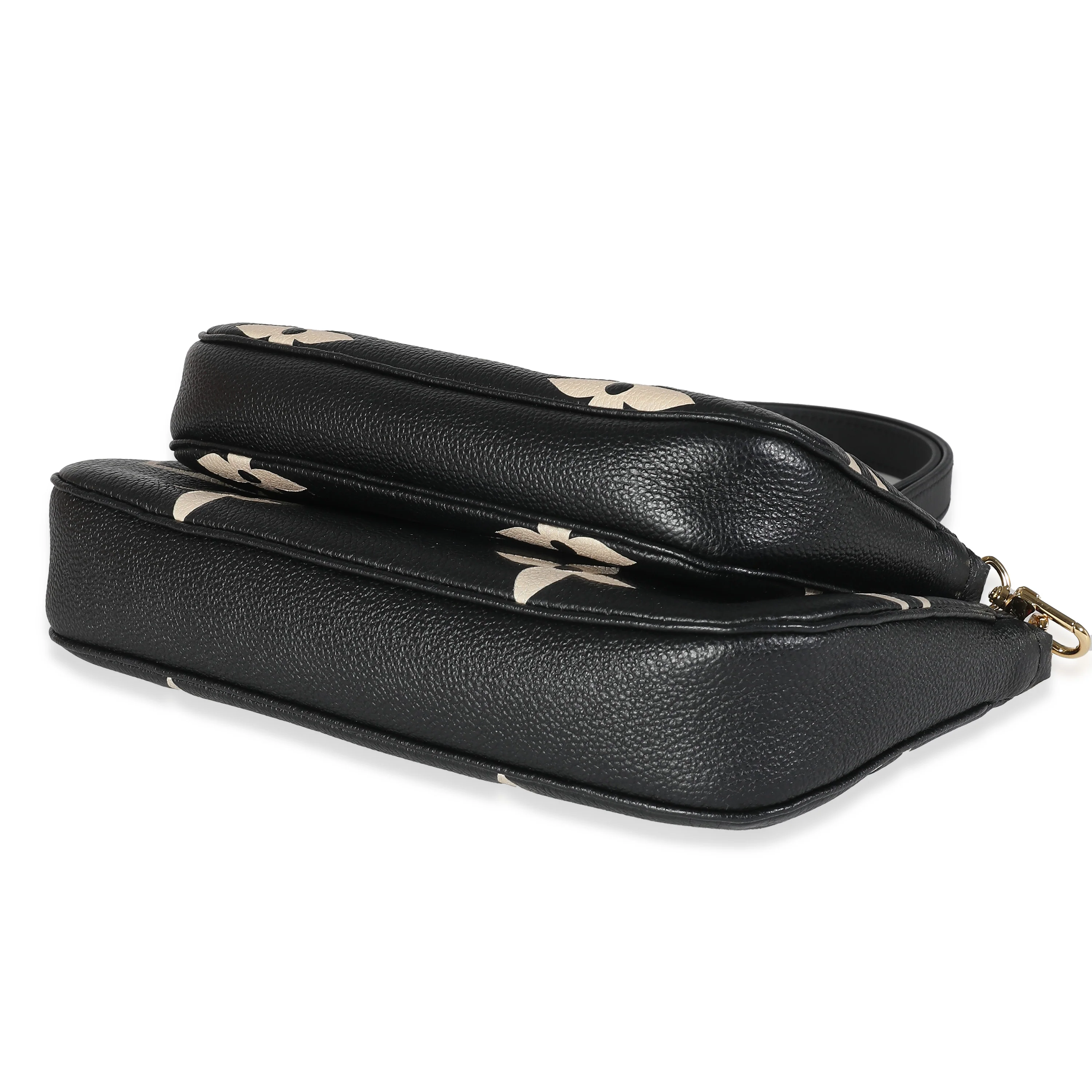 Beige Black Monogram Empreinte Multi Pochette Accessoires - Image 5