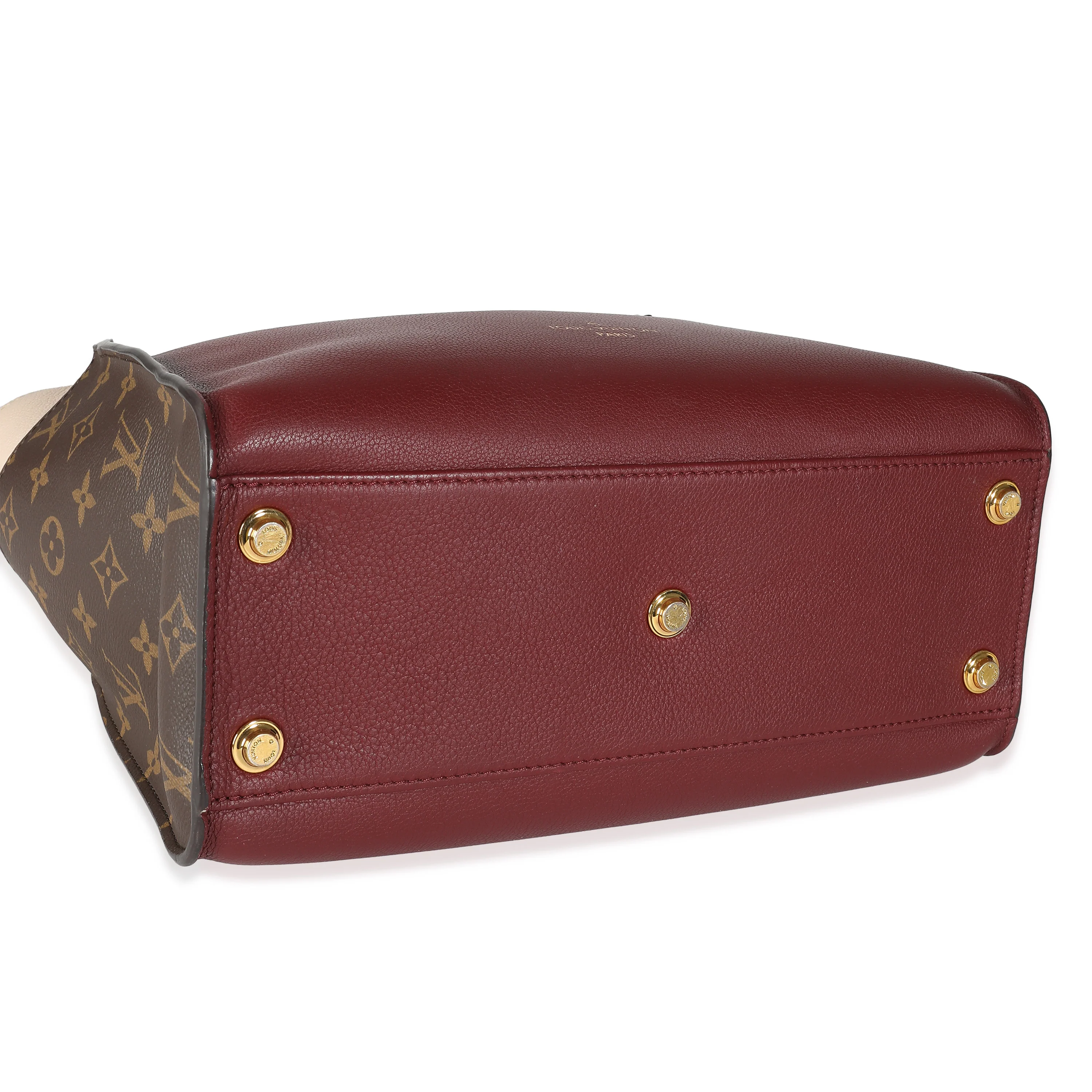 Wine Monogram Canvas On My Side MM - Image 7