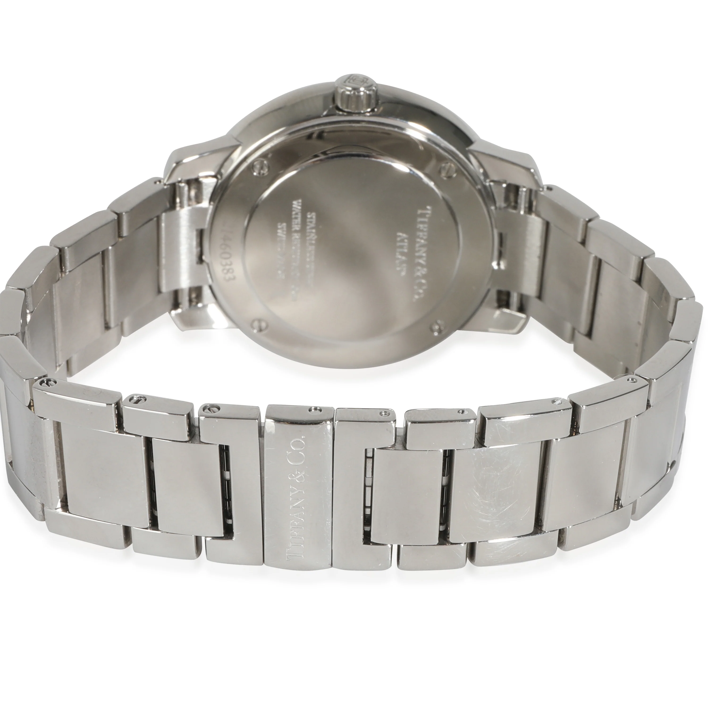 Atlas 2-Hand 34876193 Womens Watch in  Stainless Steel 0.14 CTW - Image 4