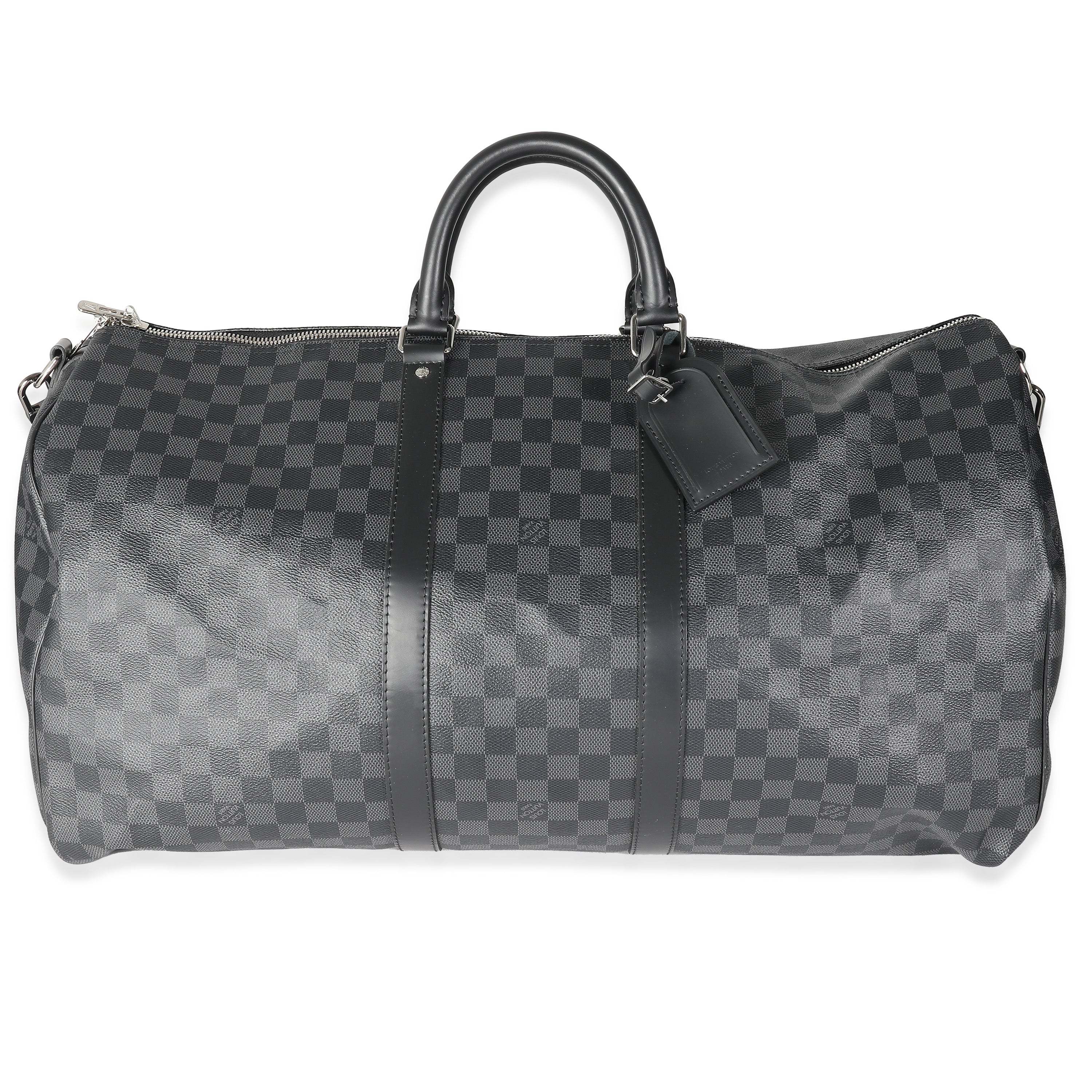 Damier Graphite Canvas Keepall Bandouliere 55