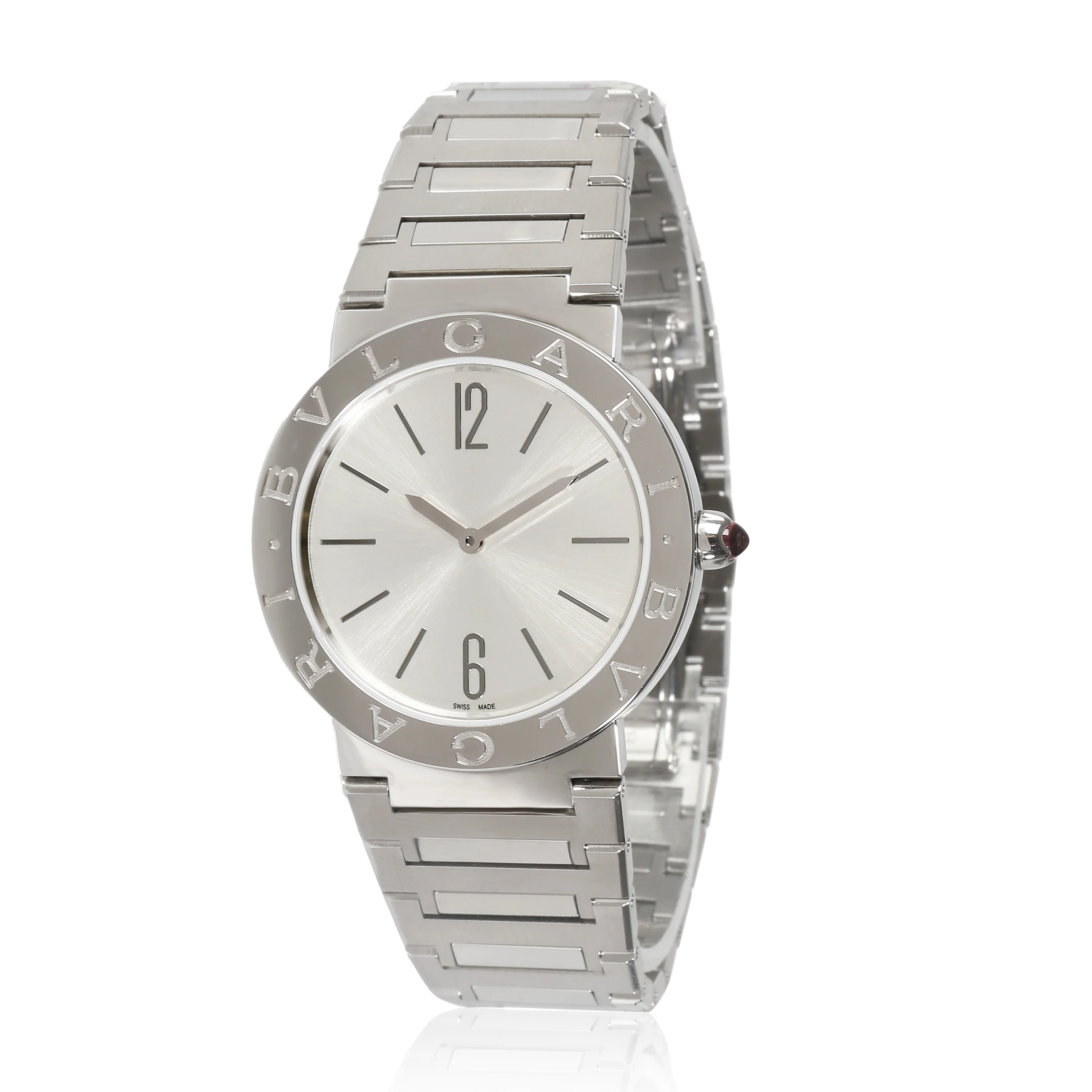 Bvlgari/Bvlgari 103575 BB 33 S Womens Watch in  Stainless Steel