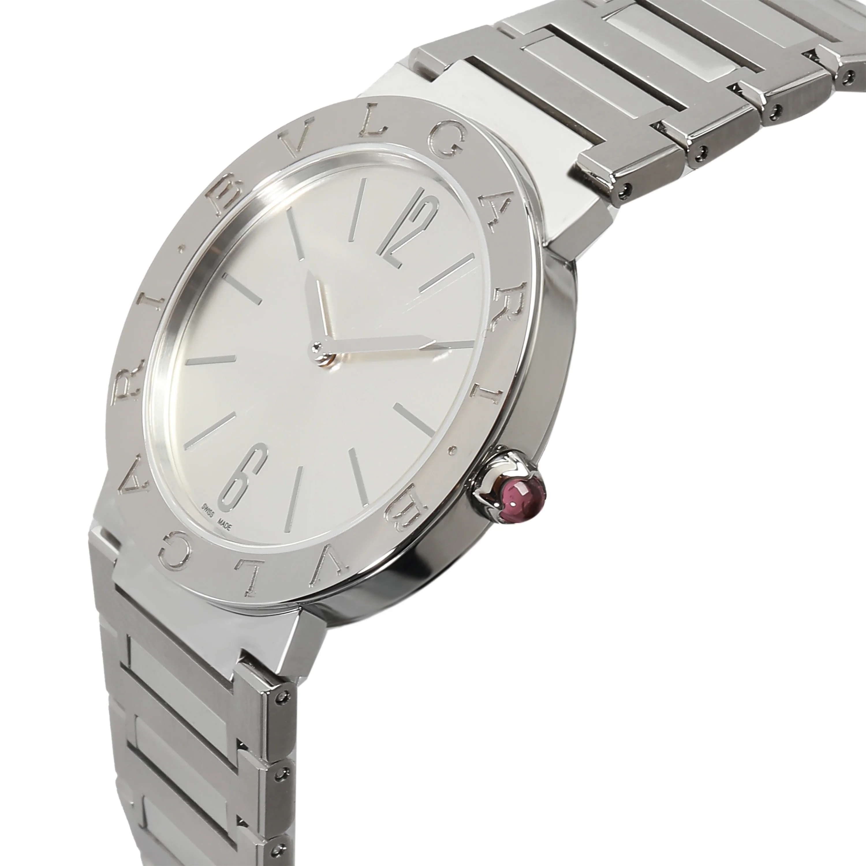 Bvlgari/Bvlgari 103575 BB 33 S Womens Watch in  Stainless Steel - Image 3
