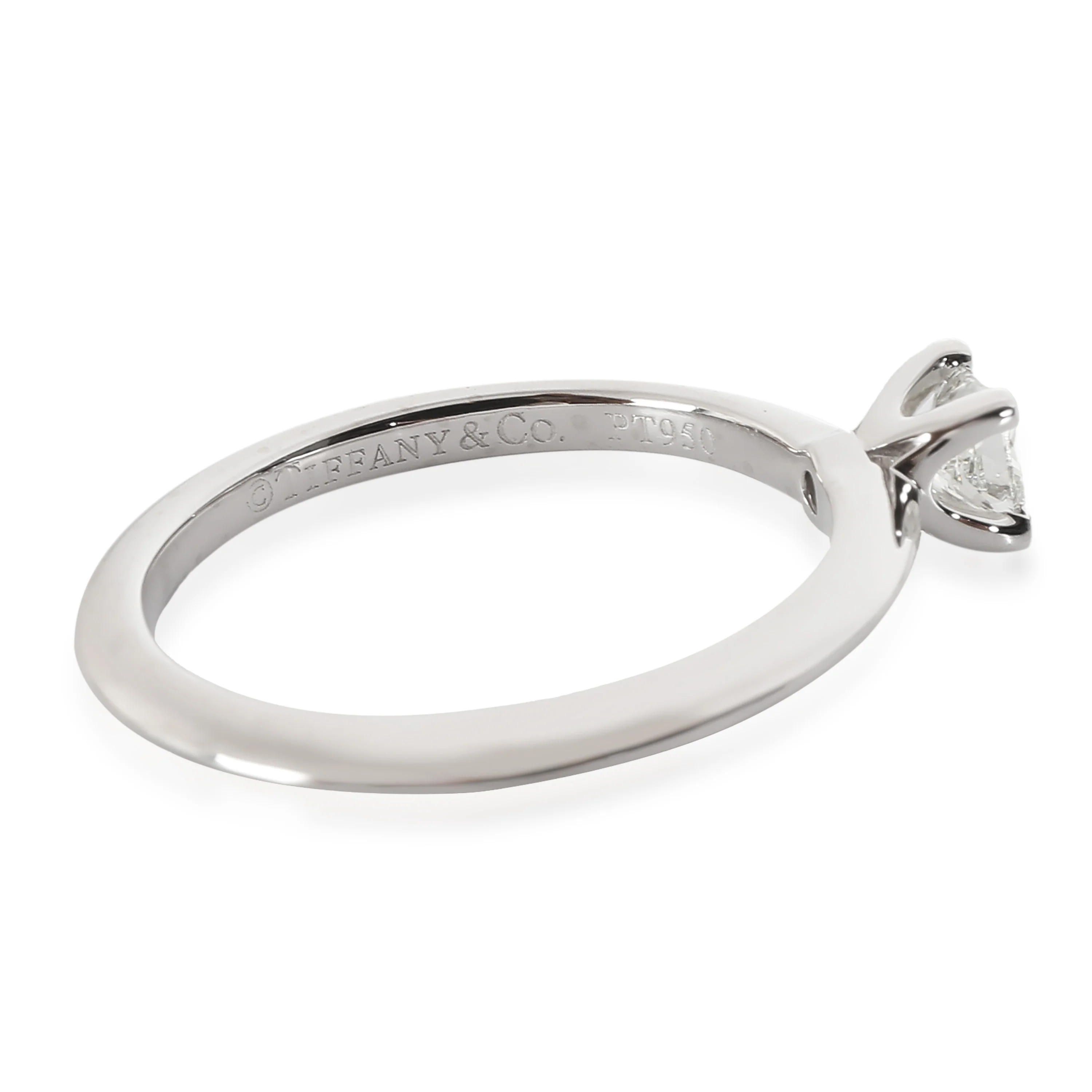 Princess Diamond Engagement Ring in  Platinum I VS1 0.21 CTW - Image 2