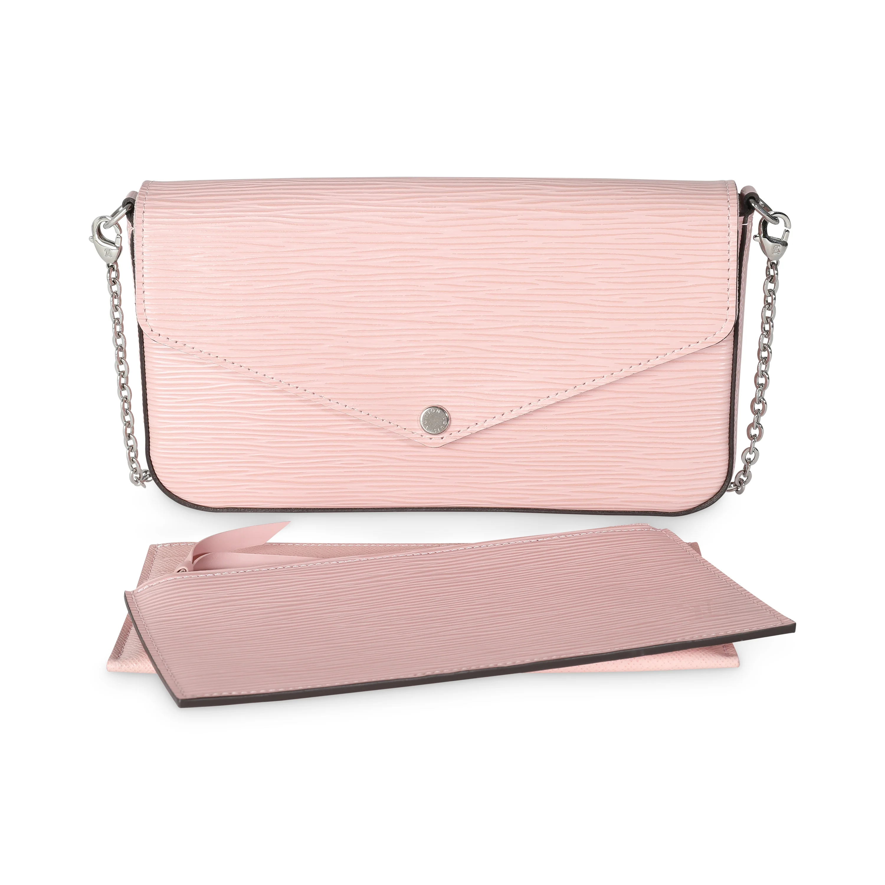 Rose Ballerine Epi Felicie Pochette