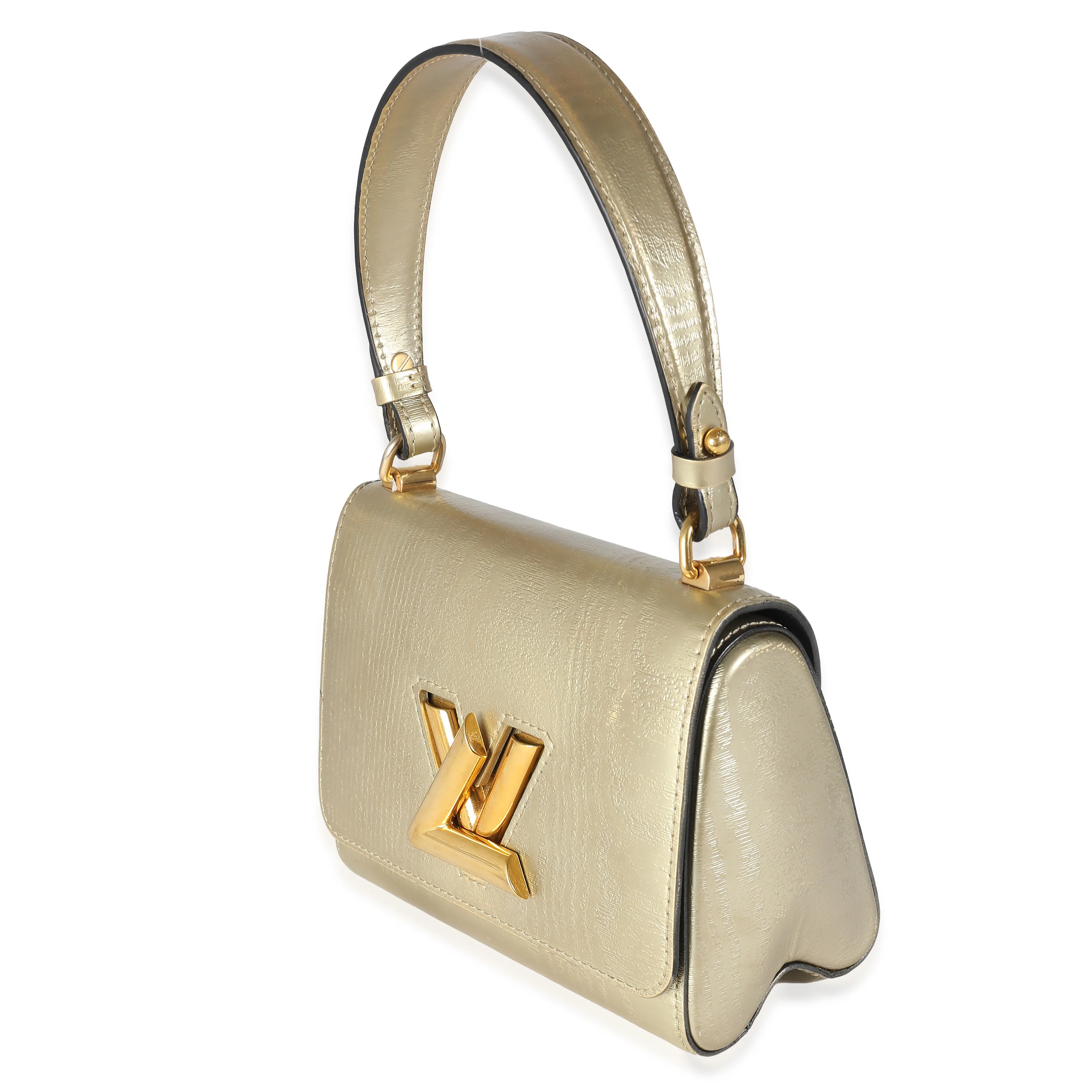 Gold Calfskin Gravity Twist PM - Image 2