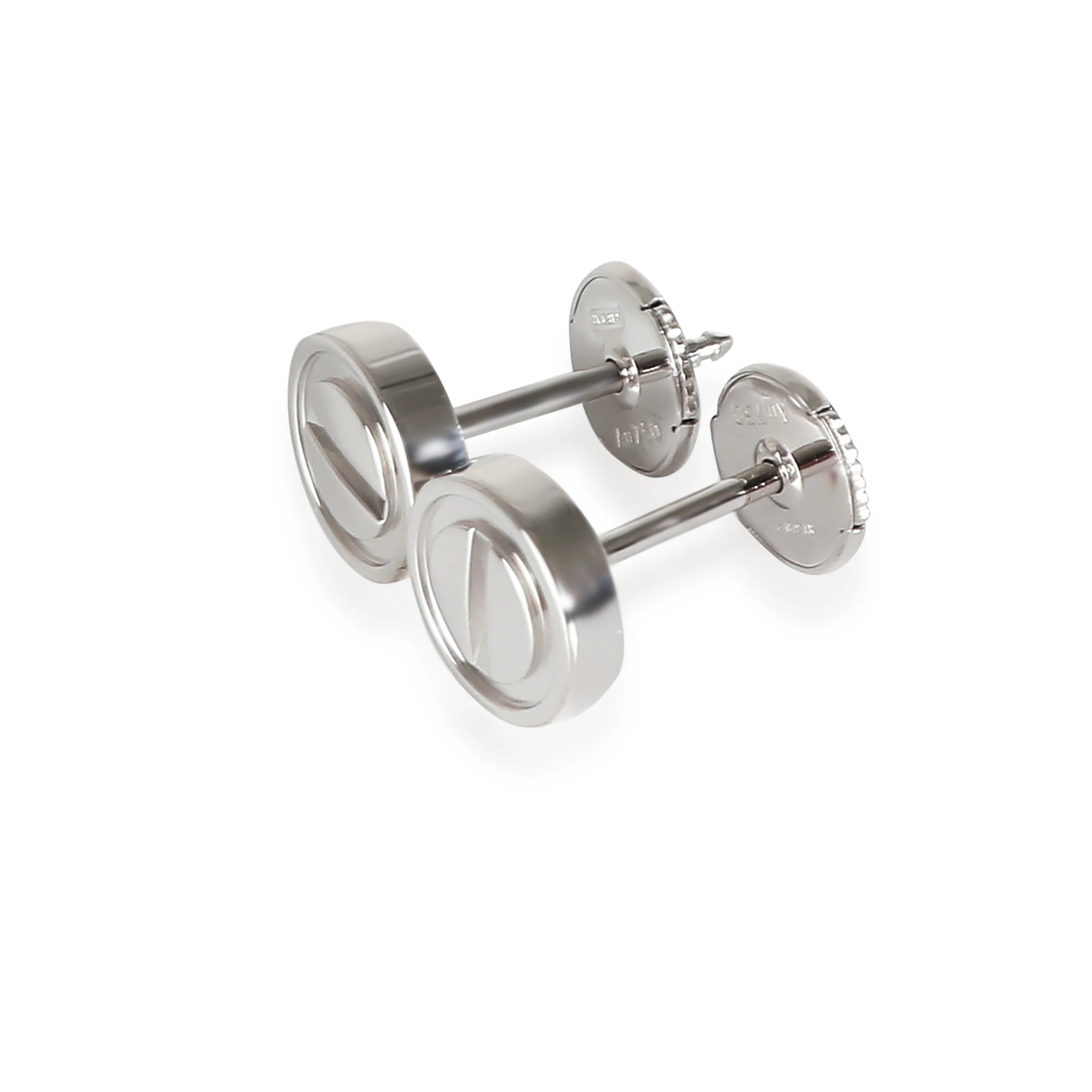 Love Earring in 18k White Gold - Image 2