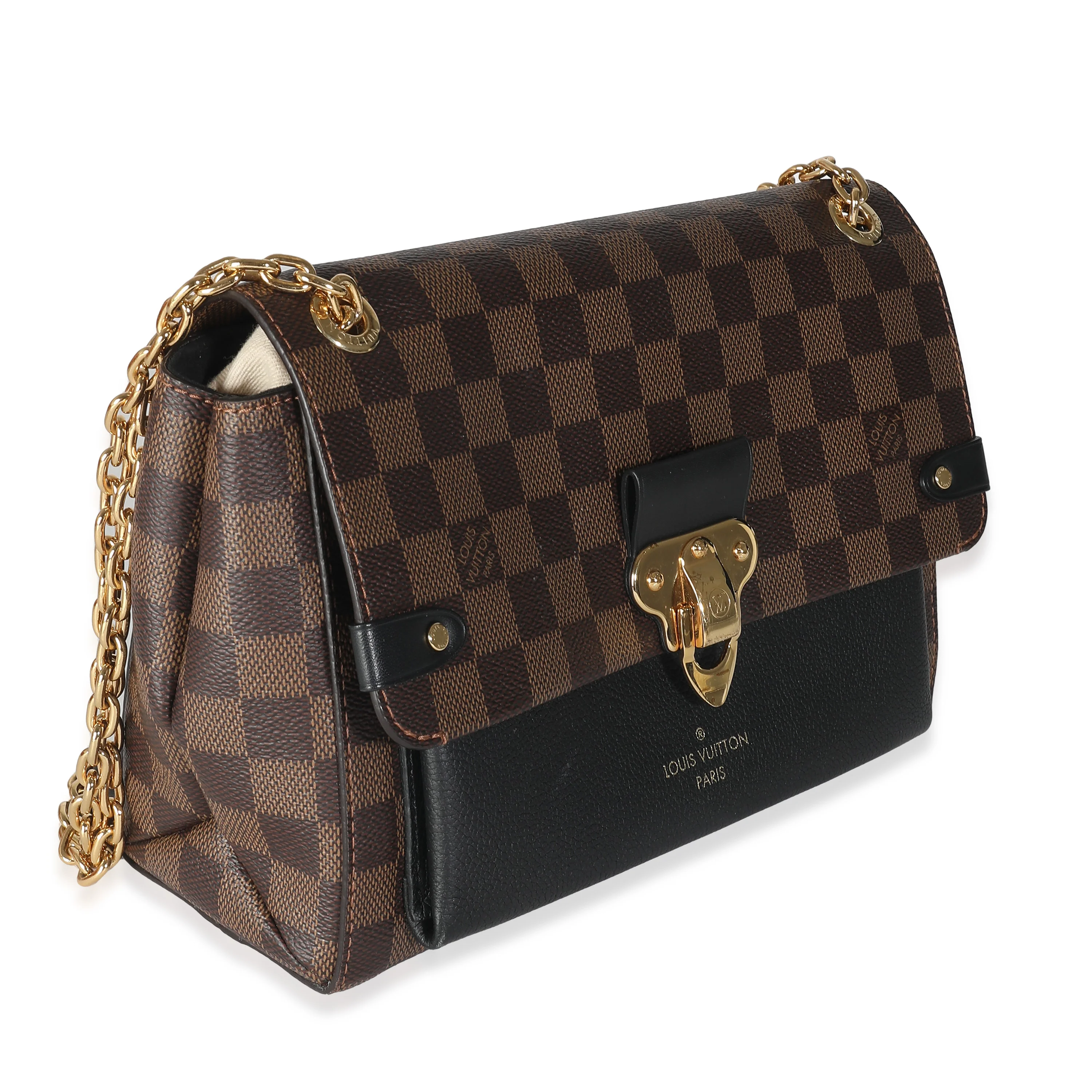 Black Damier Ebene Canvas Vavin PM - Image 3