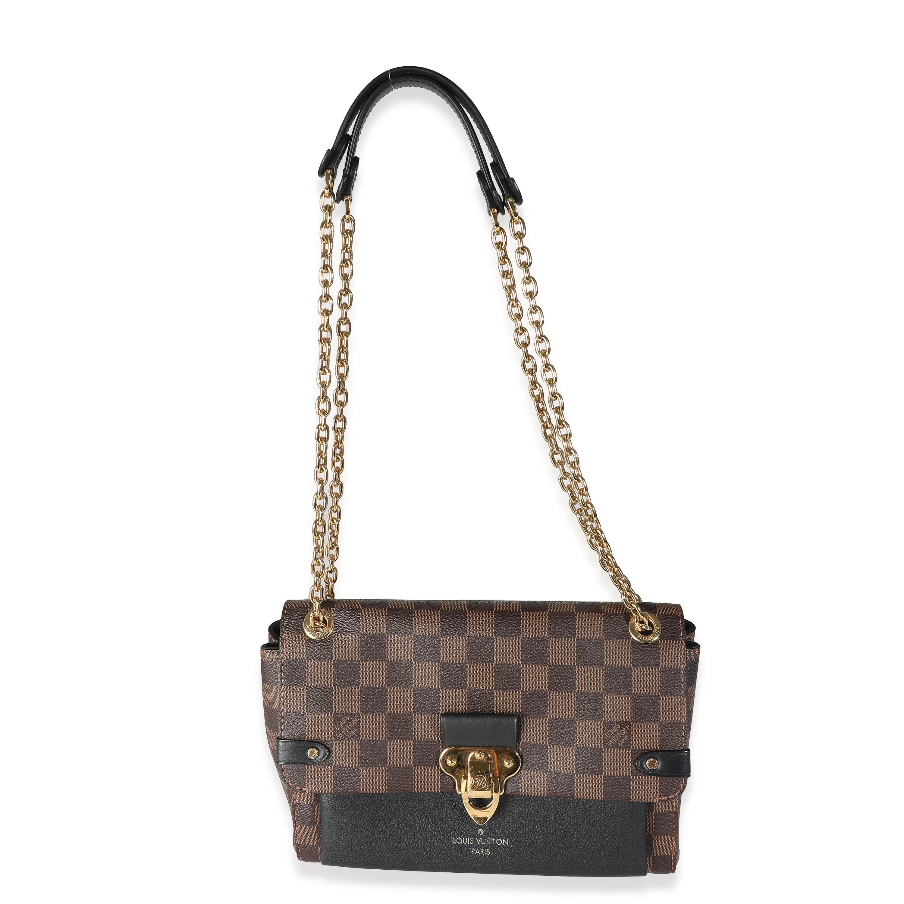 Black Damier Ebene Canvas Vavin PM - Image 8