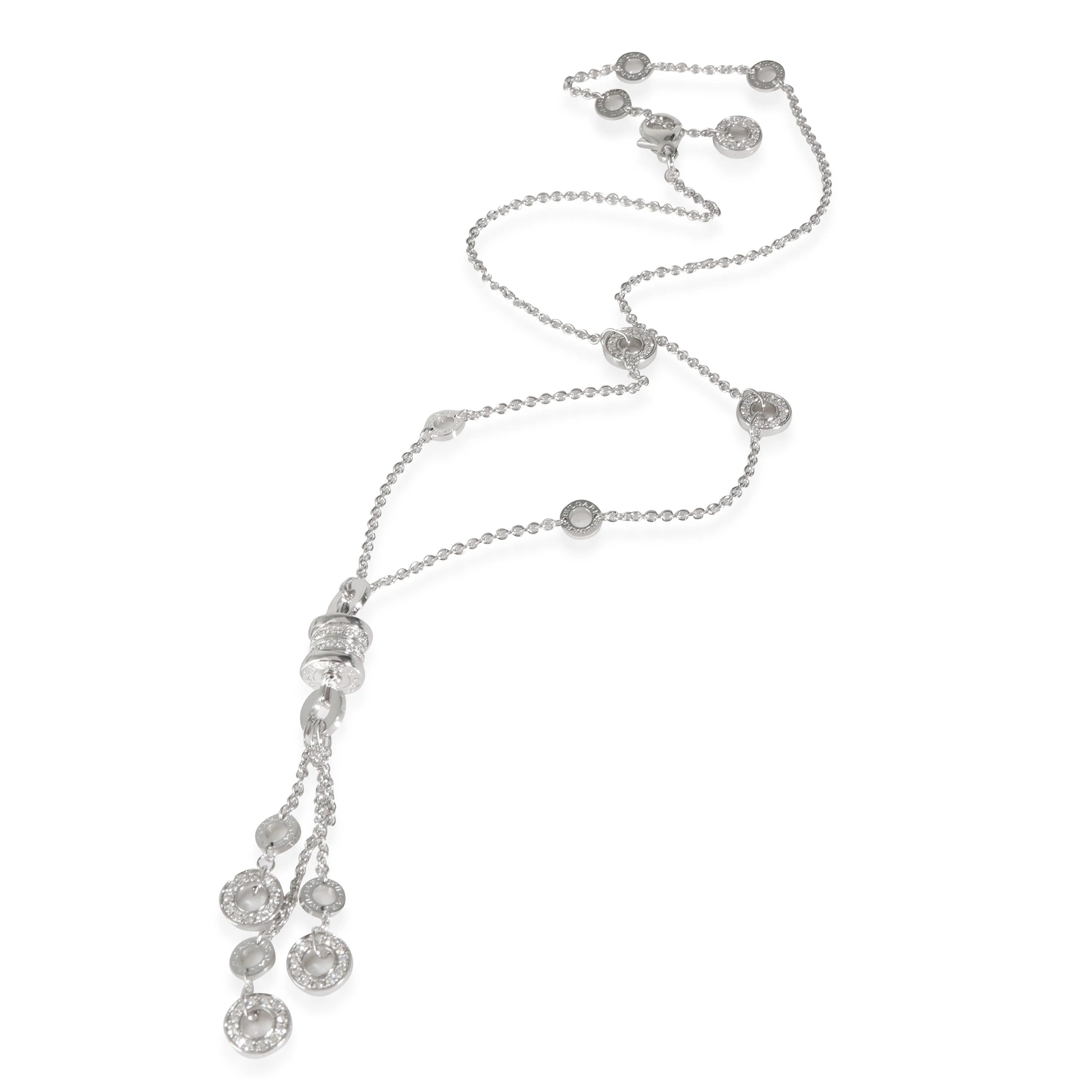 B.zero1 Necklace in 18K White Gold 1.65 CTW - Image 2