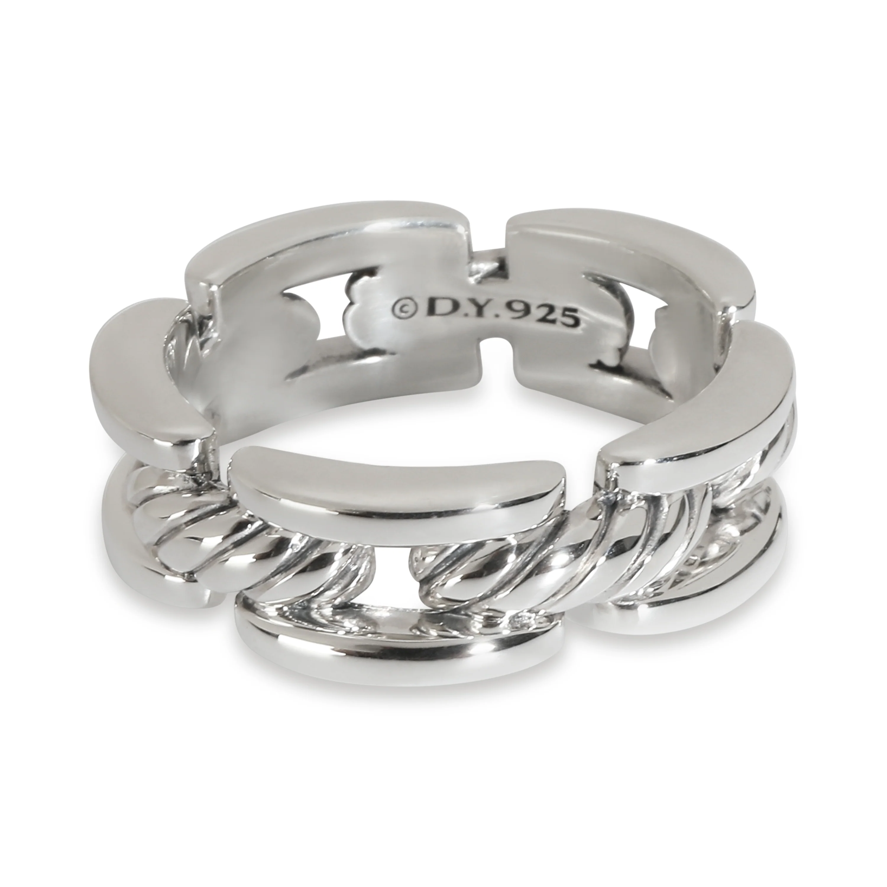 Cable Fashion Ring in Sterling Silver