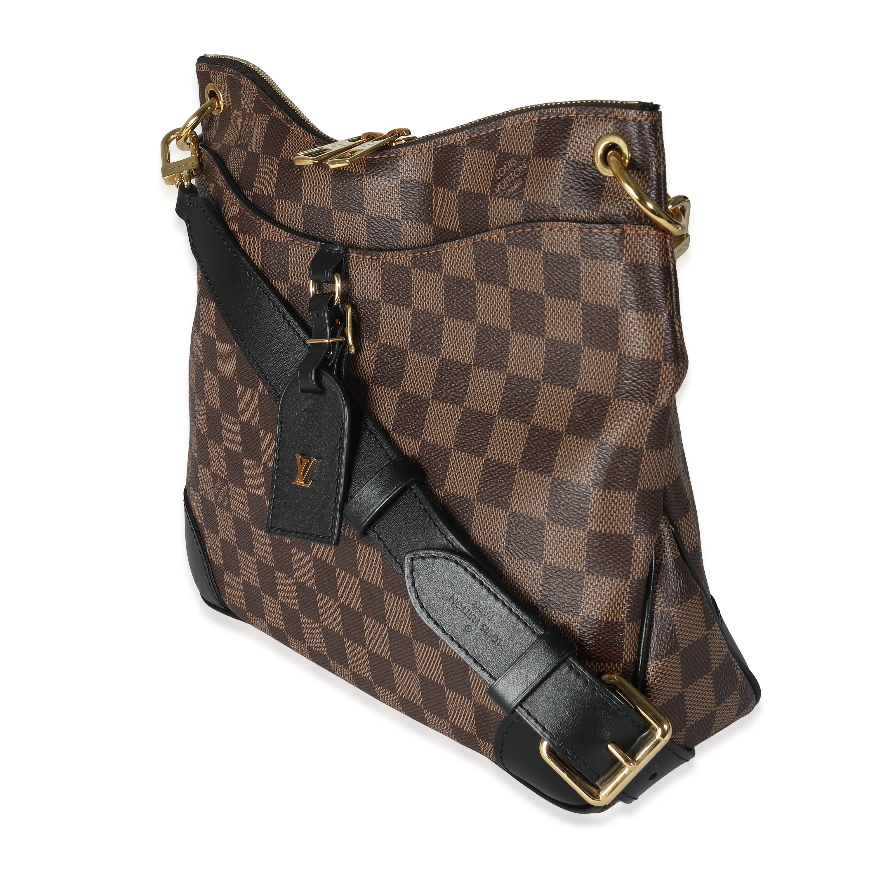 Black Damier Ebene Canvas Odeon MM - Image 2
