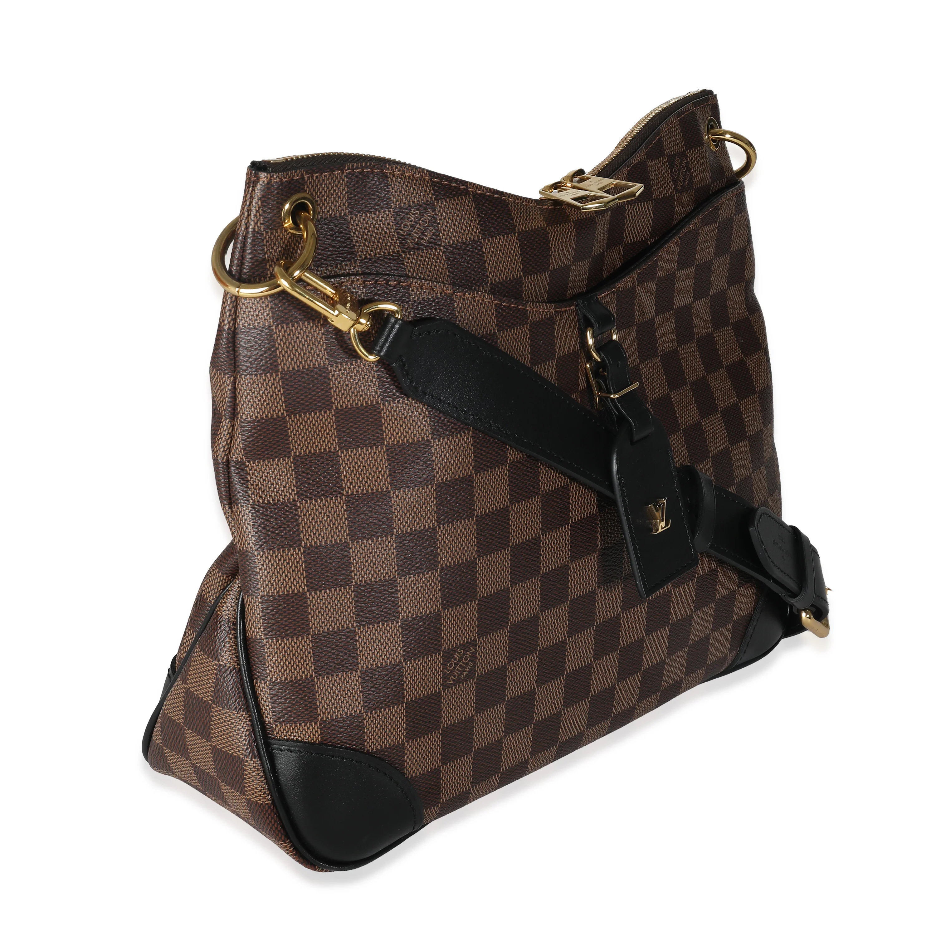 Black Damier Ebene Canvas Odeon MM - Image 3