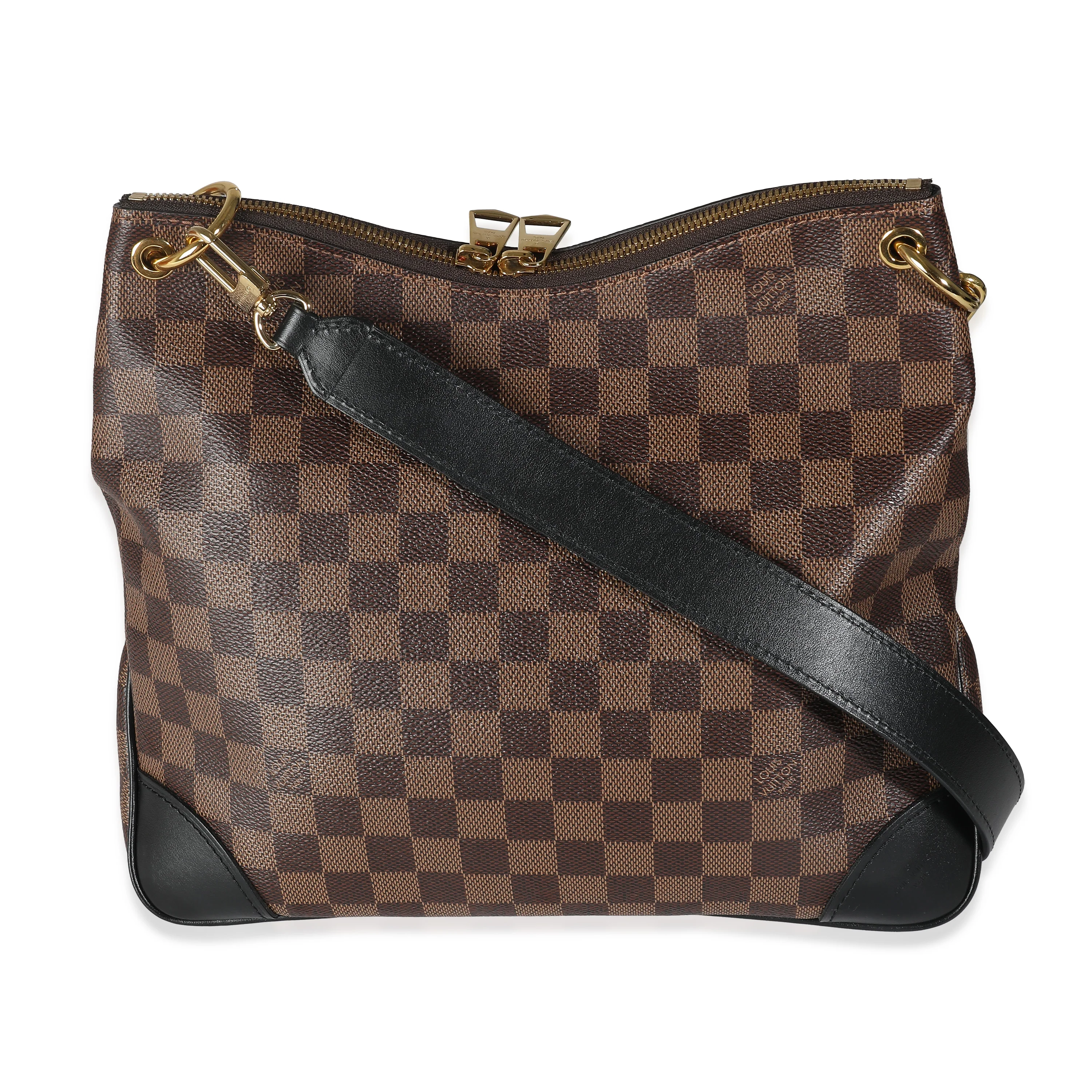 Black Damier Ebene Canvas Odeon MM - Image 4