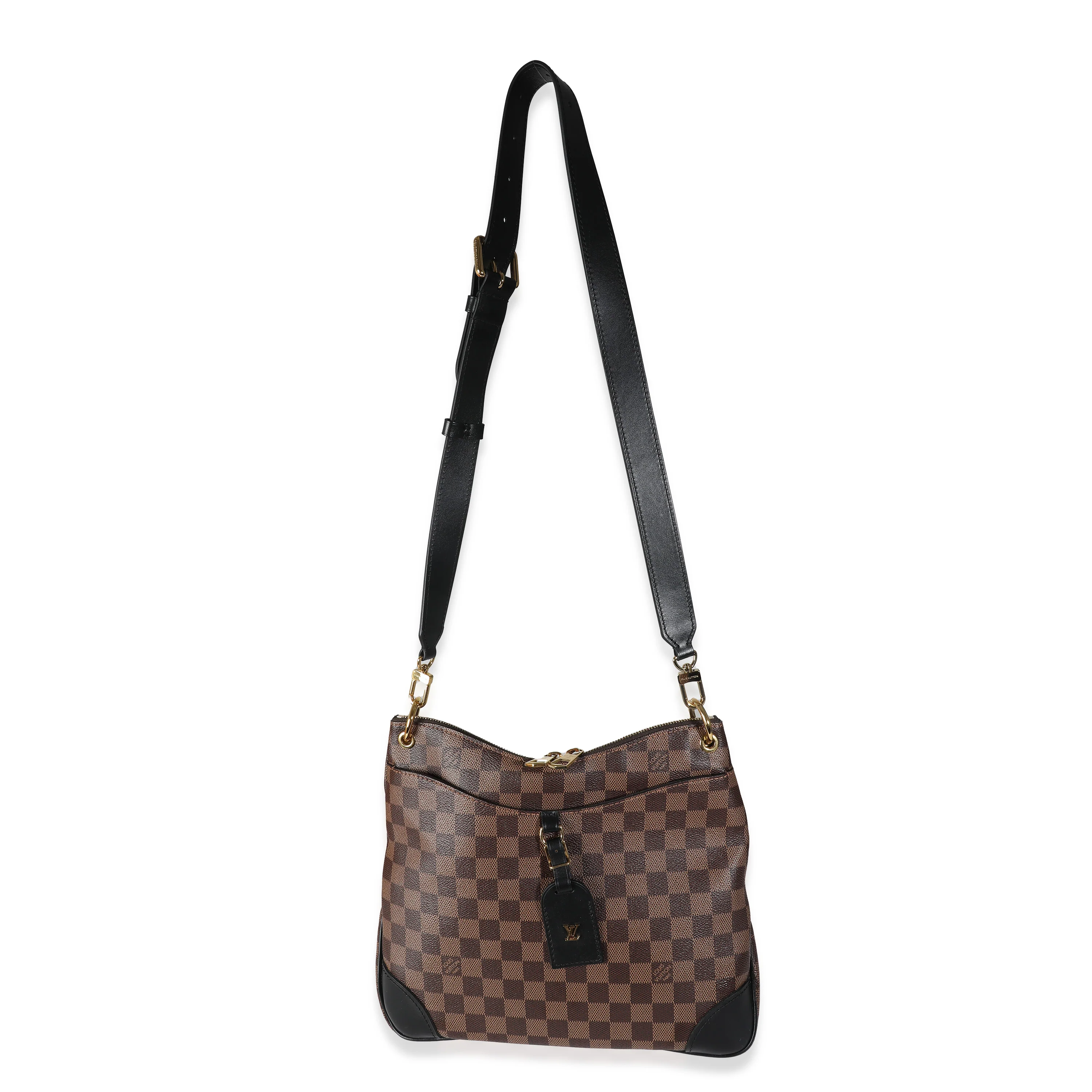 Black Damier Ebene Canvas Odeon MM - Image 8