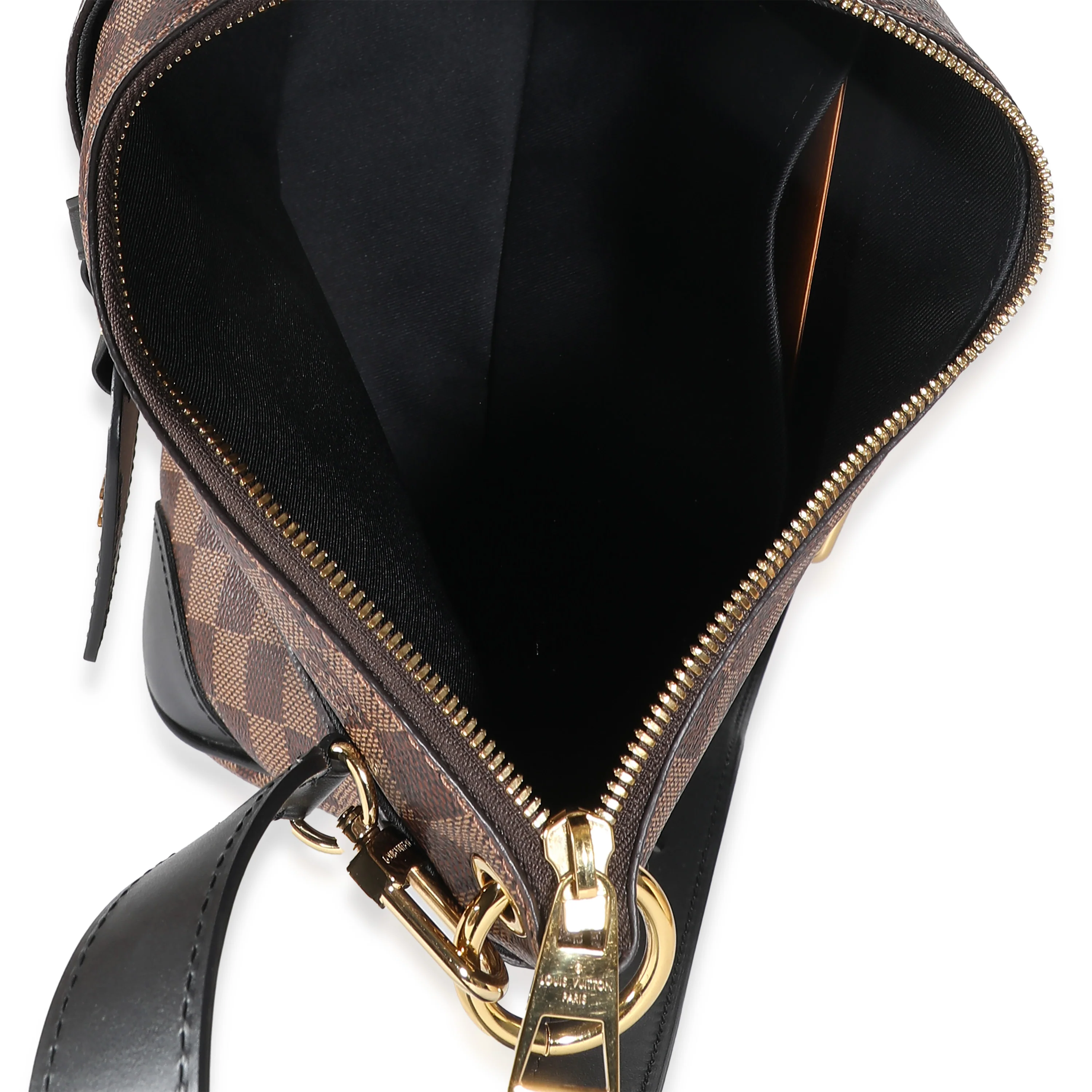 Black Damier Ebene Canvas Odeon MM - Image 9