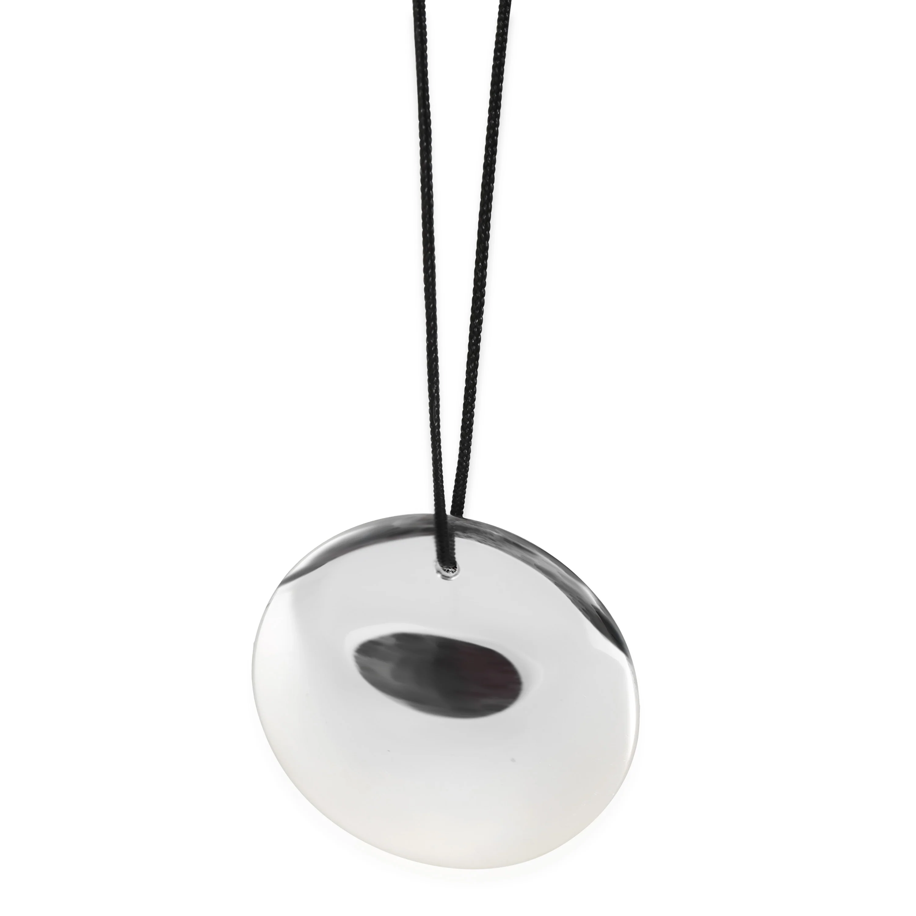 Elsa Peretti Pendant Larg Disc Pendant in Sterling Silver, 50mm