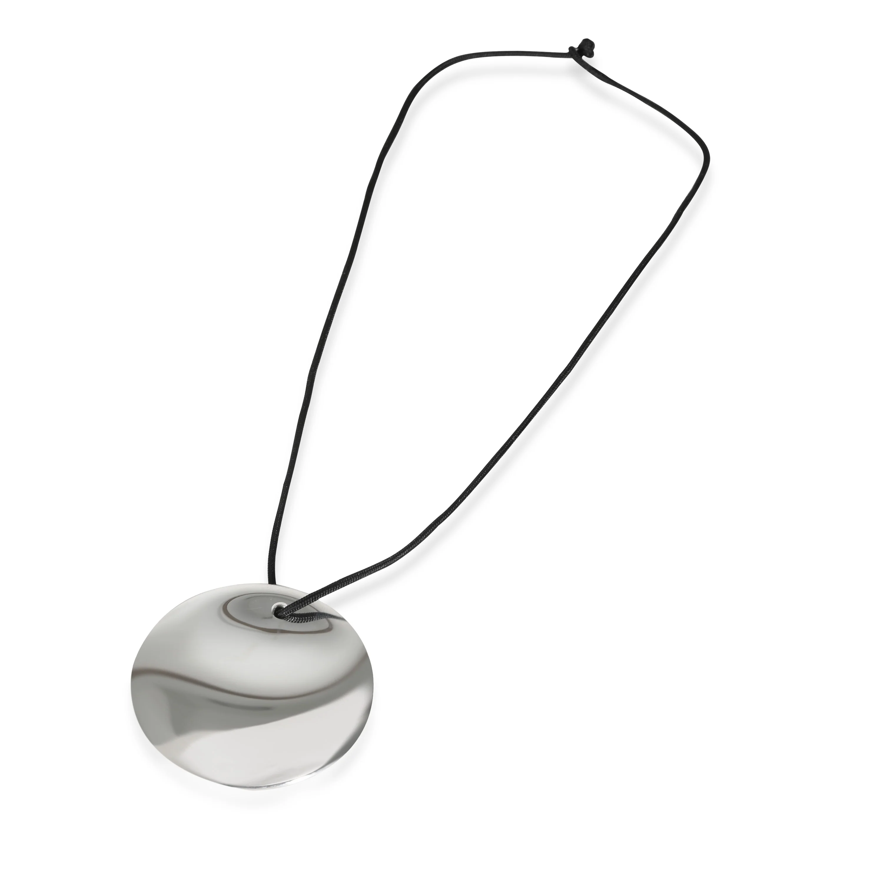 Elsa Peretti Pendant Larg Disc Pendant in Sterling Silver, 50mm - Image 2